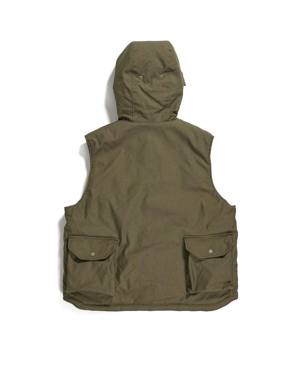 Field Vest - Olive CP Weather Poplin | Nepenthes New York