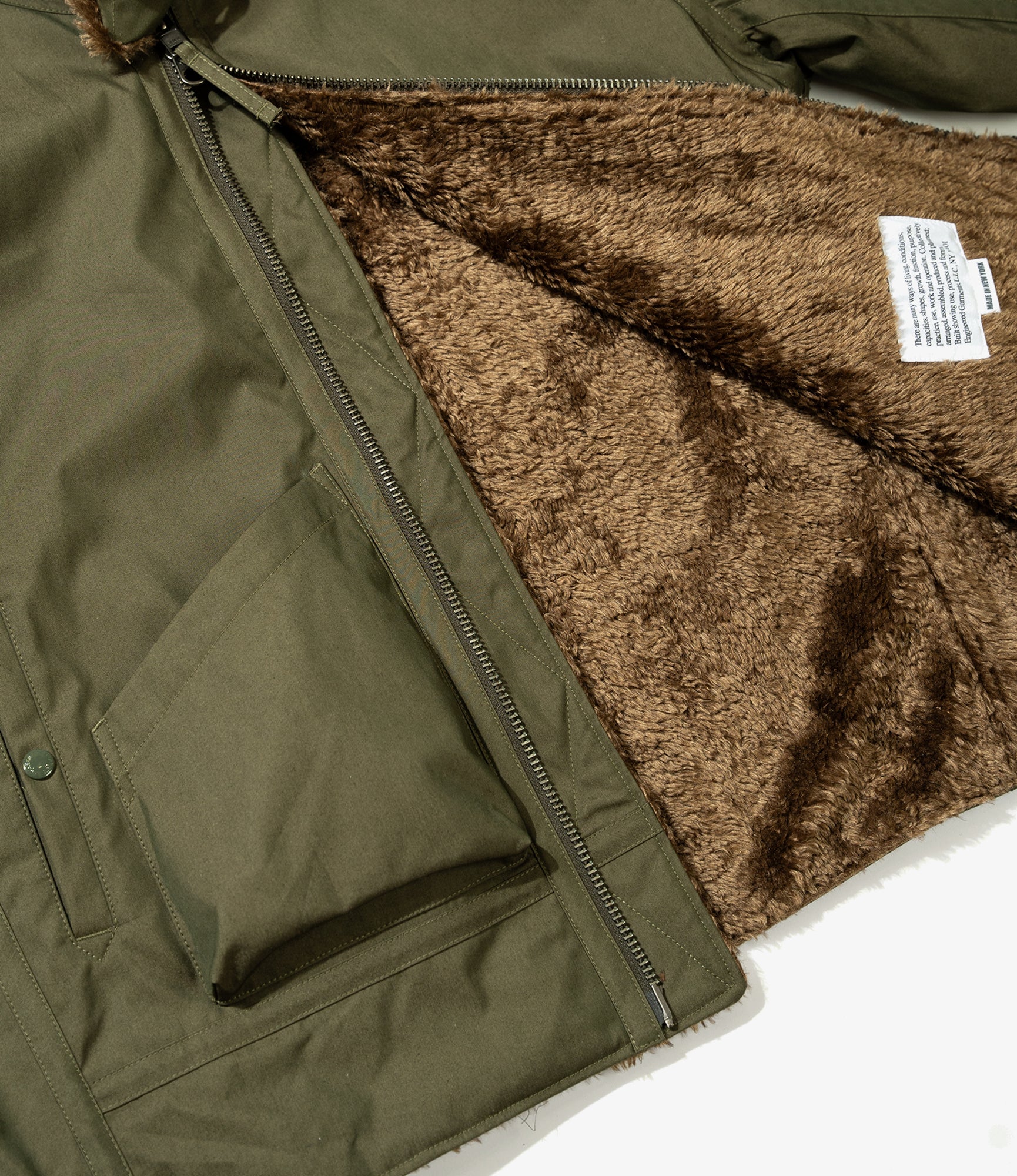 B3 Jacket - Olive CP Weather Poplin