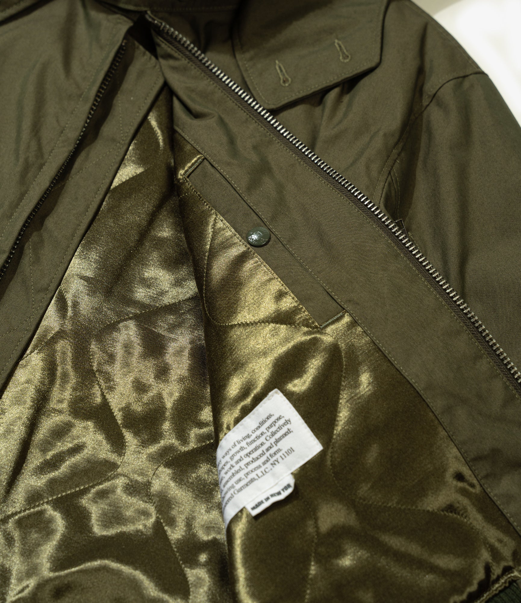 LL Jacket - Olive CP Weather Poplin