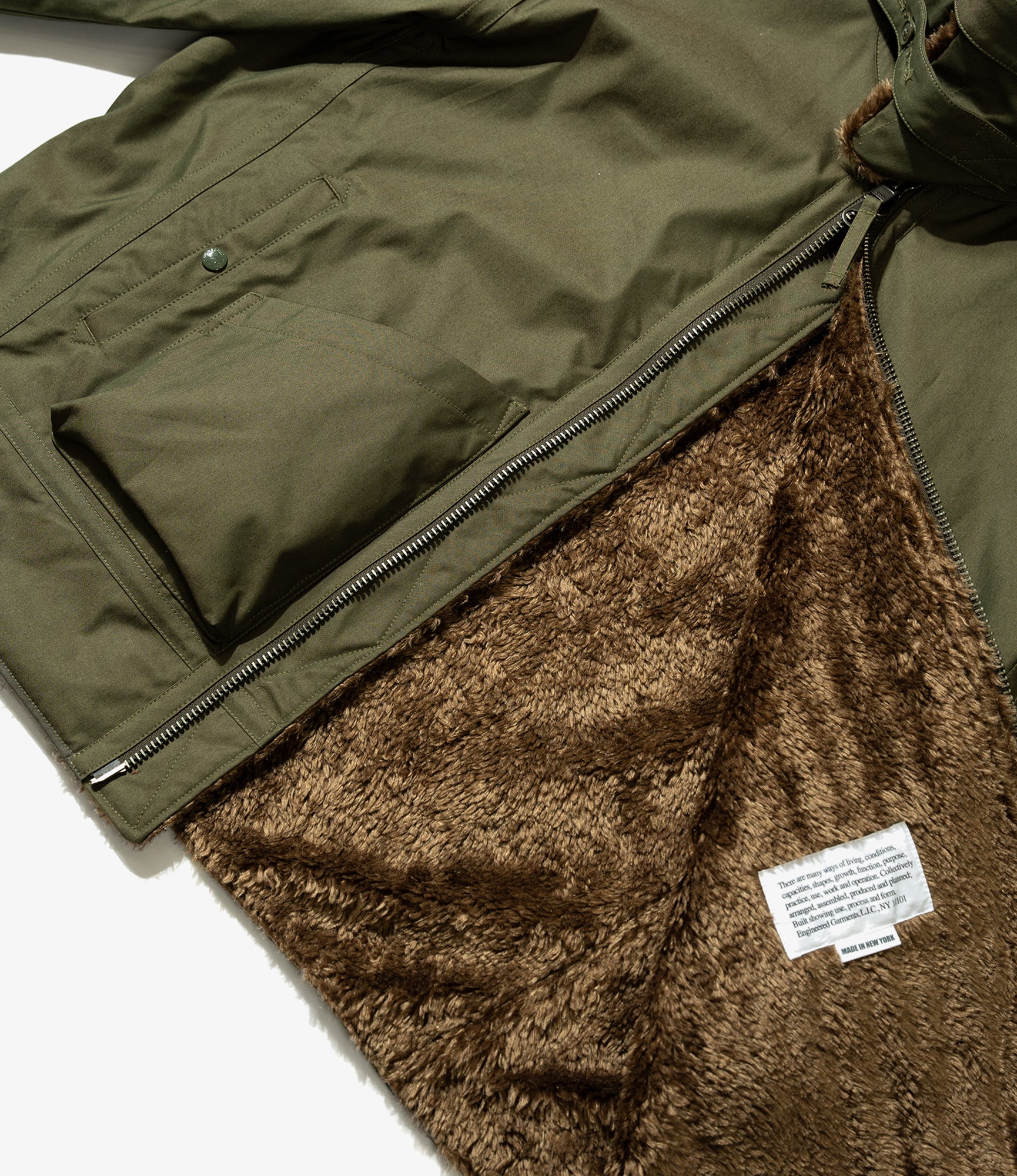 B3 Jacket - Olive CP Weather Poplin