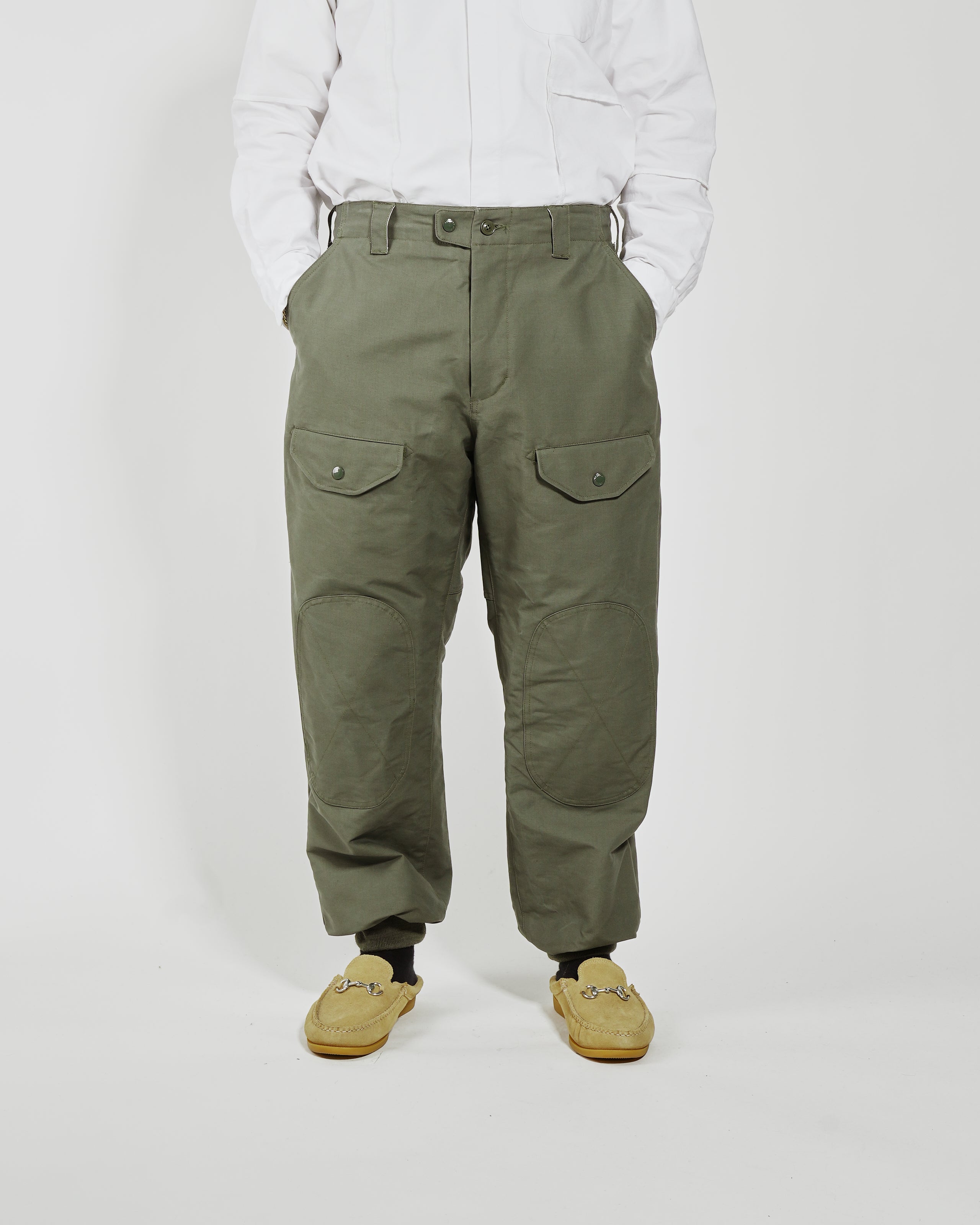 Airborne Pant - Olive Cotton Double Cloth