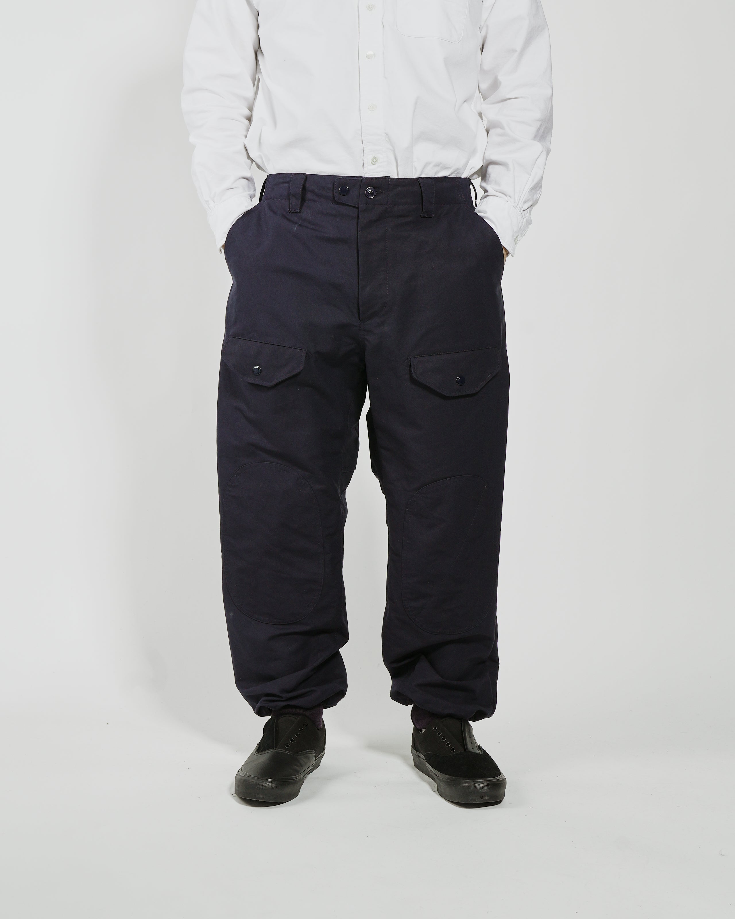 Airborne Pant - Navy Cotton Double Cloth