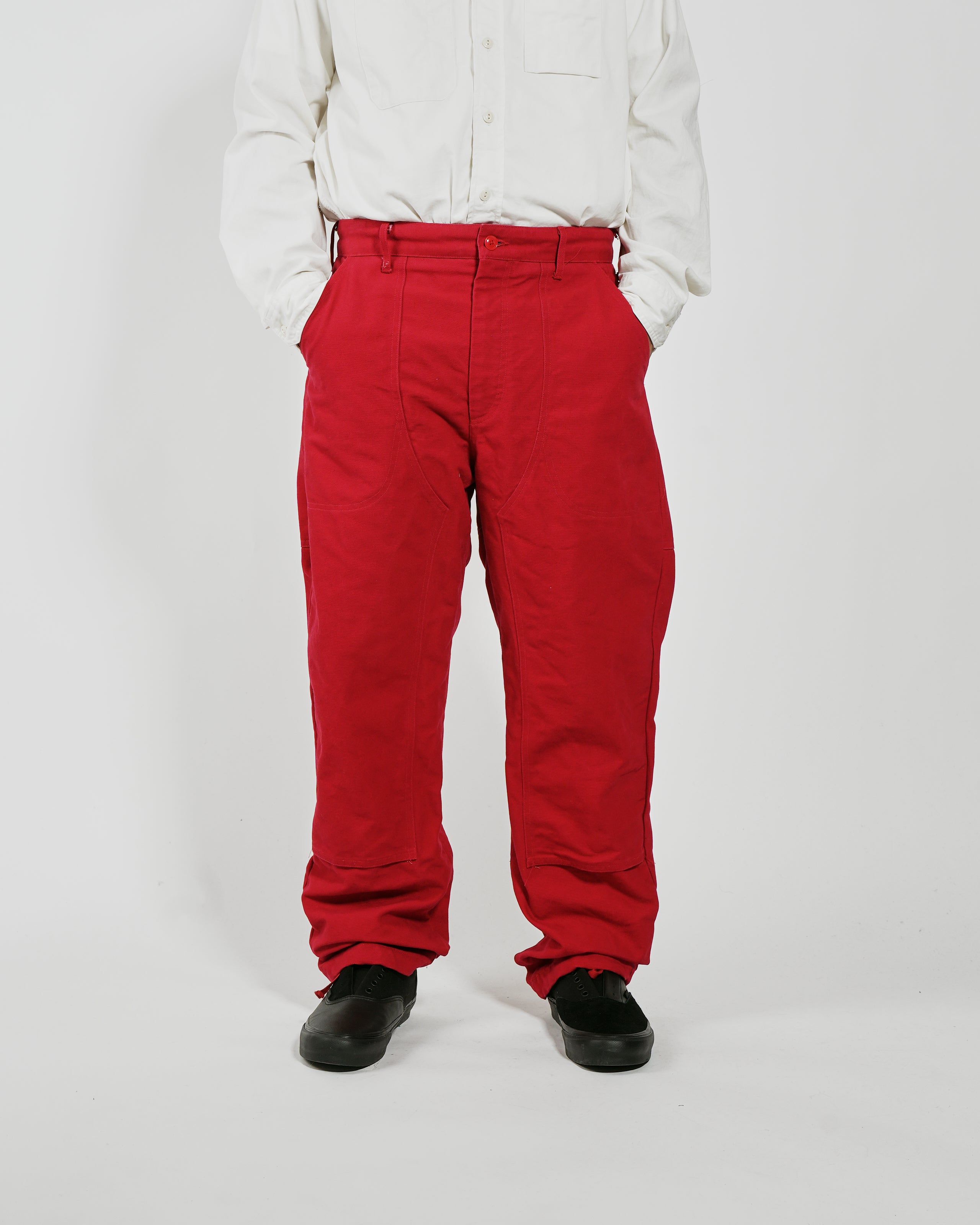 Climbing Pant - Red 12oz Duck Canvas