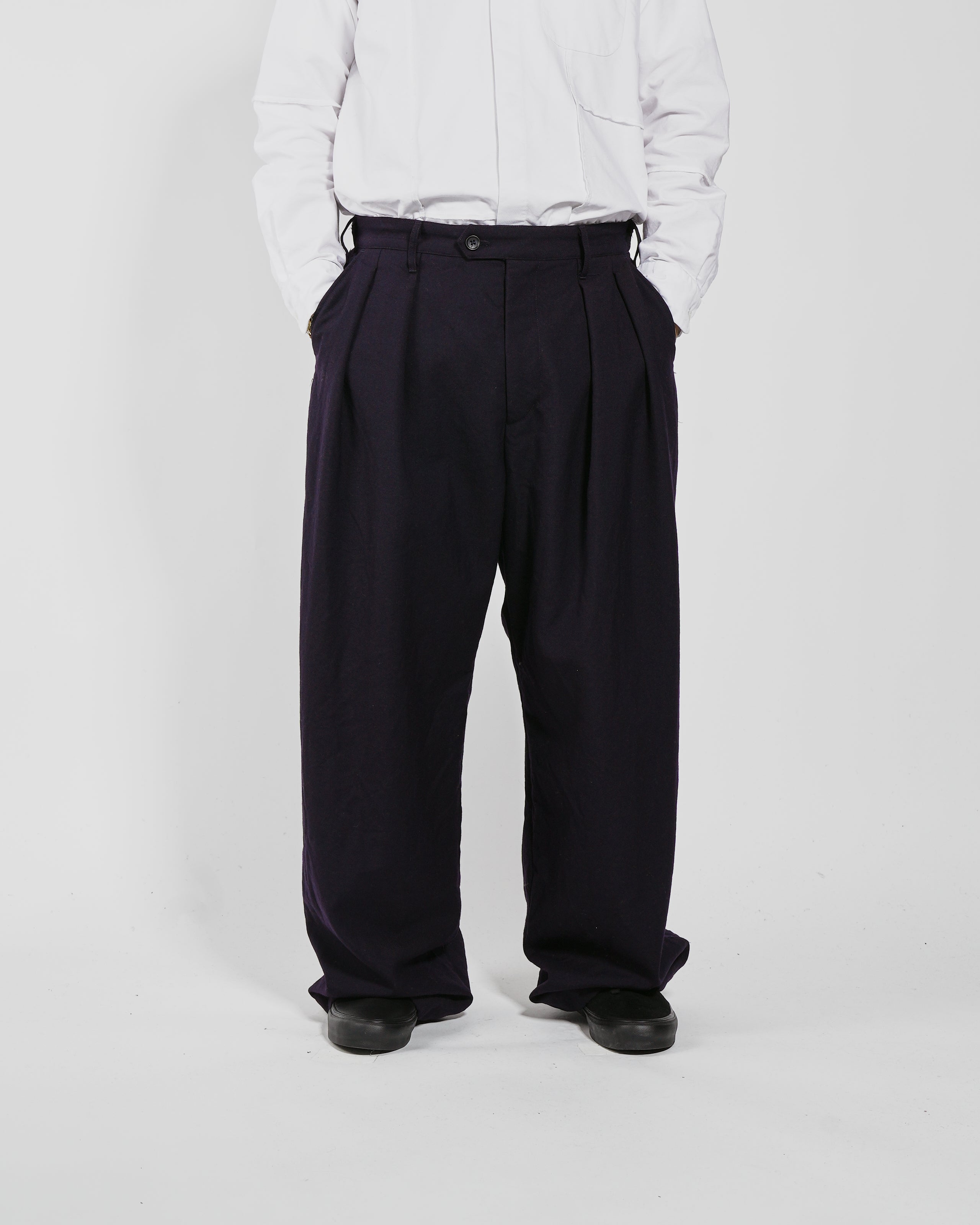 Oxford Pant - Dark Navy Wool Uniform Serge