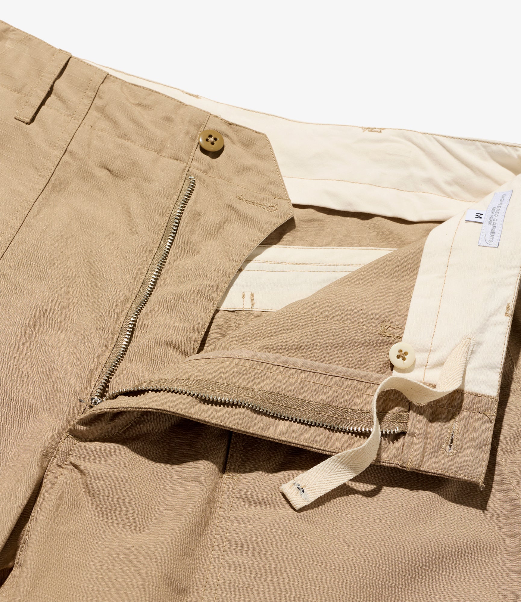 Fatigue Pants - Khaki Cotton Ripstop