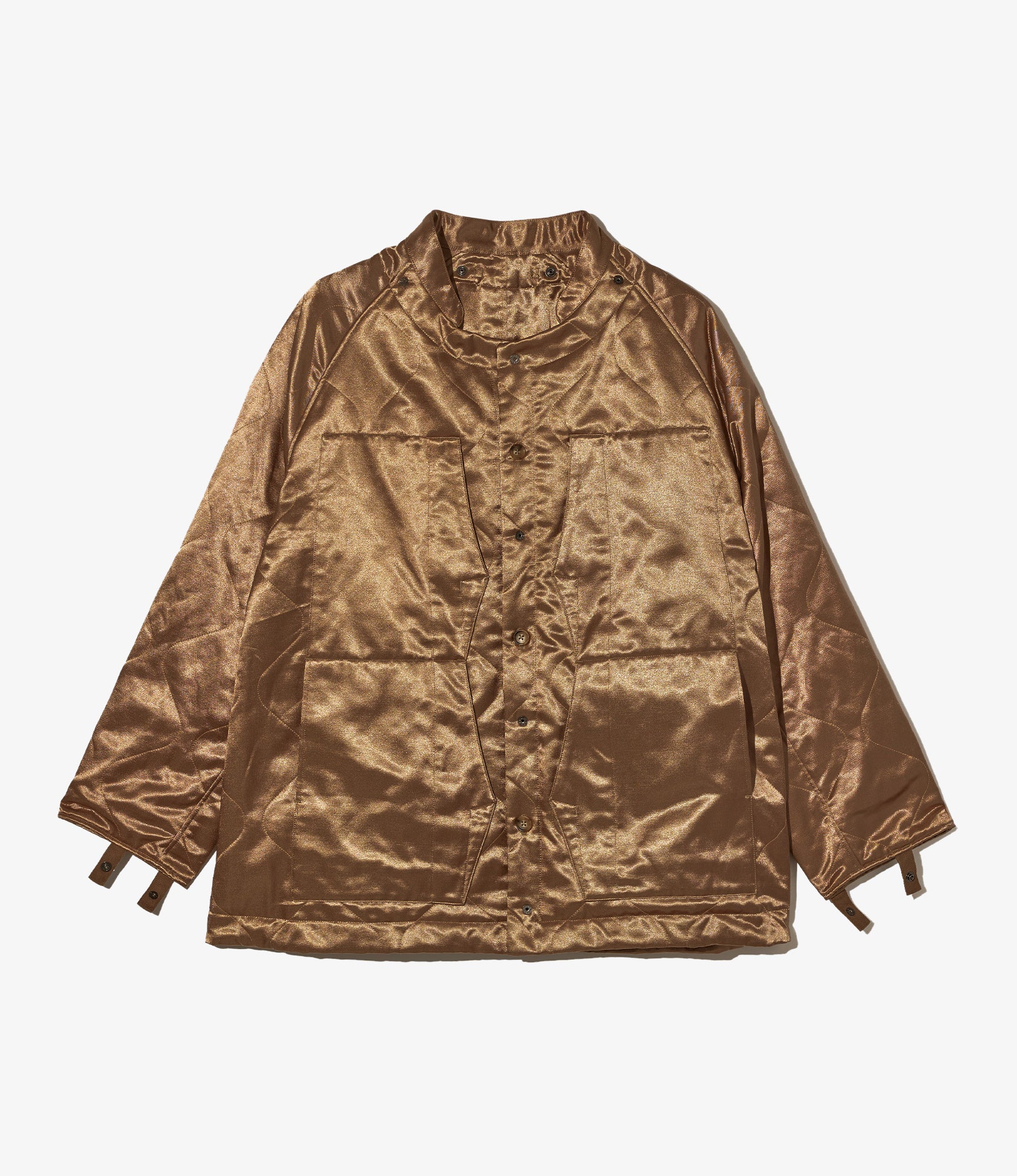 Fireman Jacket - Camel Cotton High Count Heavy Twill