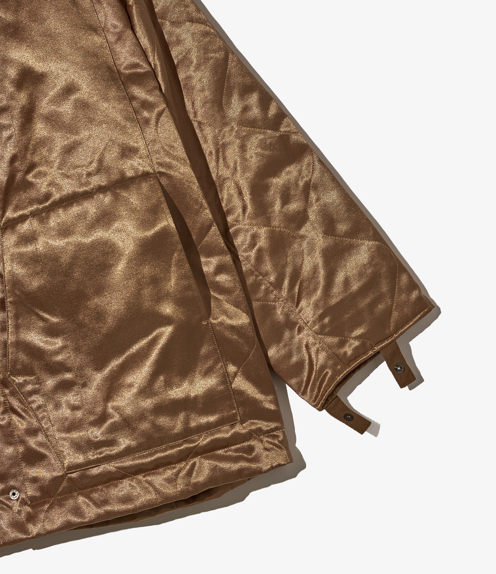 Fireman Jacket - Camel Cotton High Count Heavy Twill