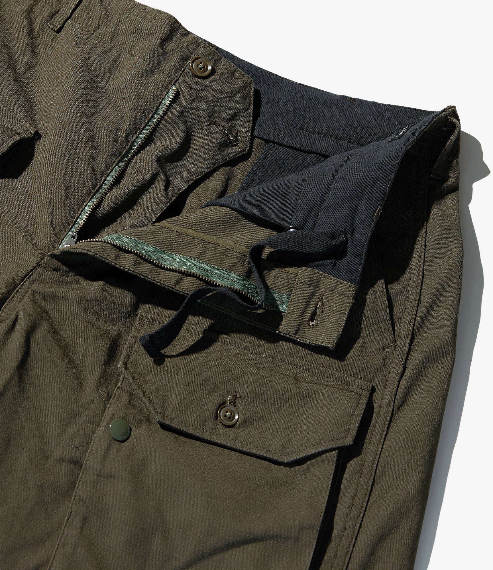 Flight Pant - Olive Heavyweight Cotton Ripstop