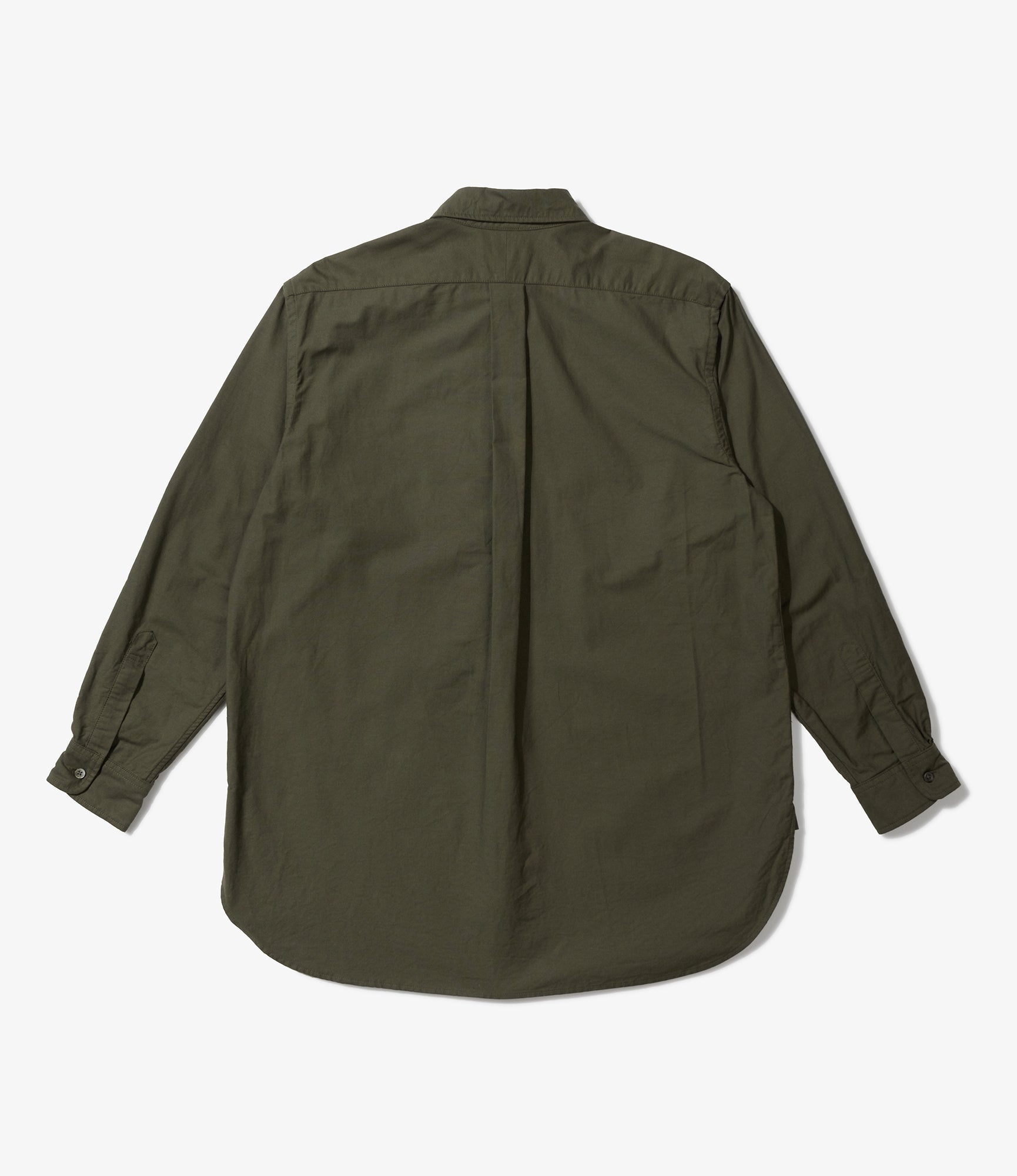 19 Century BD Shirt - Olive Cotton Oxford