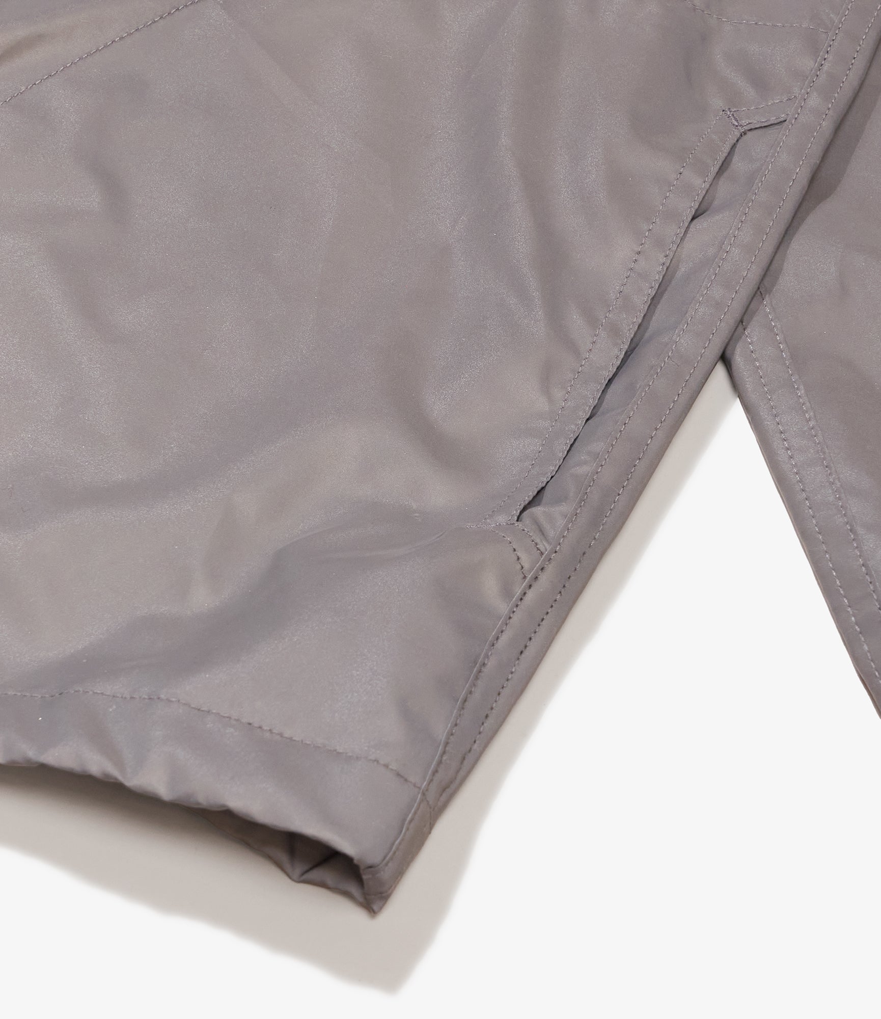 Cagoule Shirt - Silver Poly Refrective Taffeta