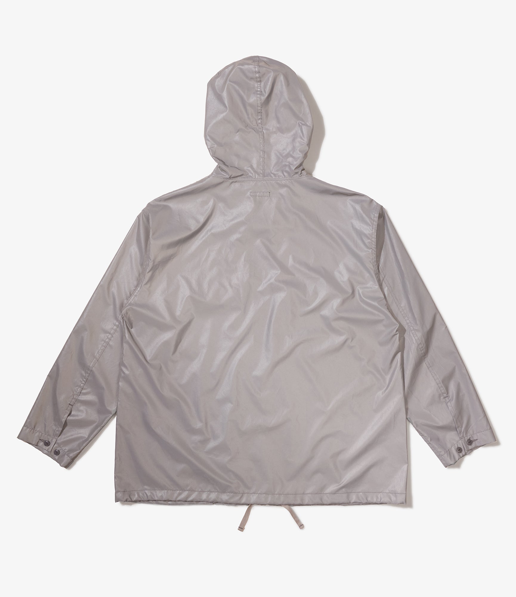 Cagoule Shirt - Silver Poly Refrective Taffeta