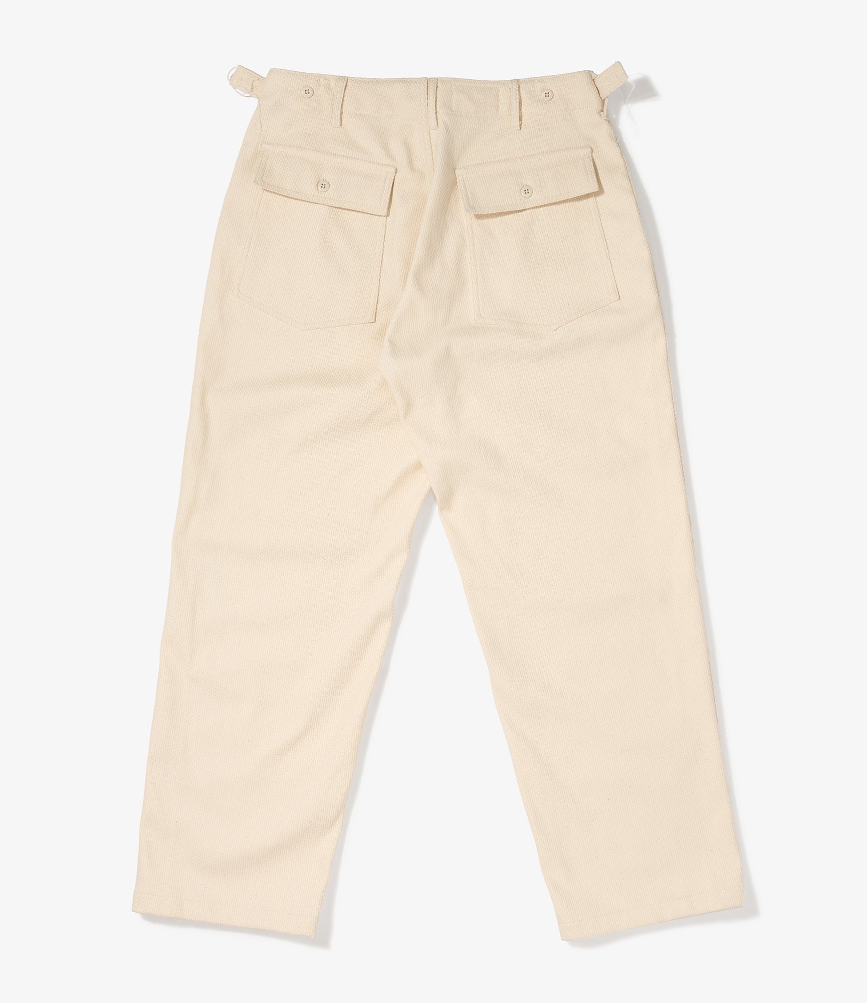 Fatigue Pant - Natural Cotton Heavy Basketweave