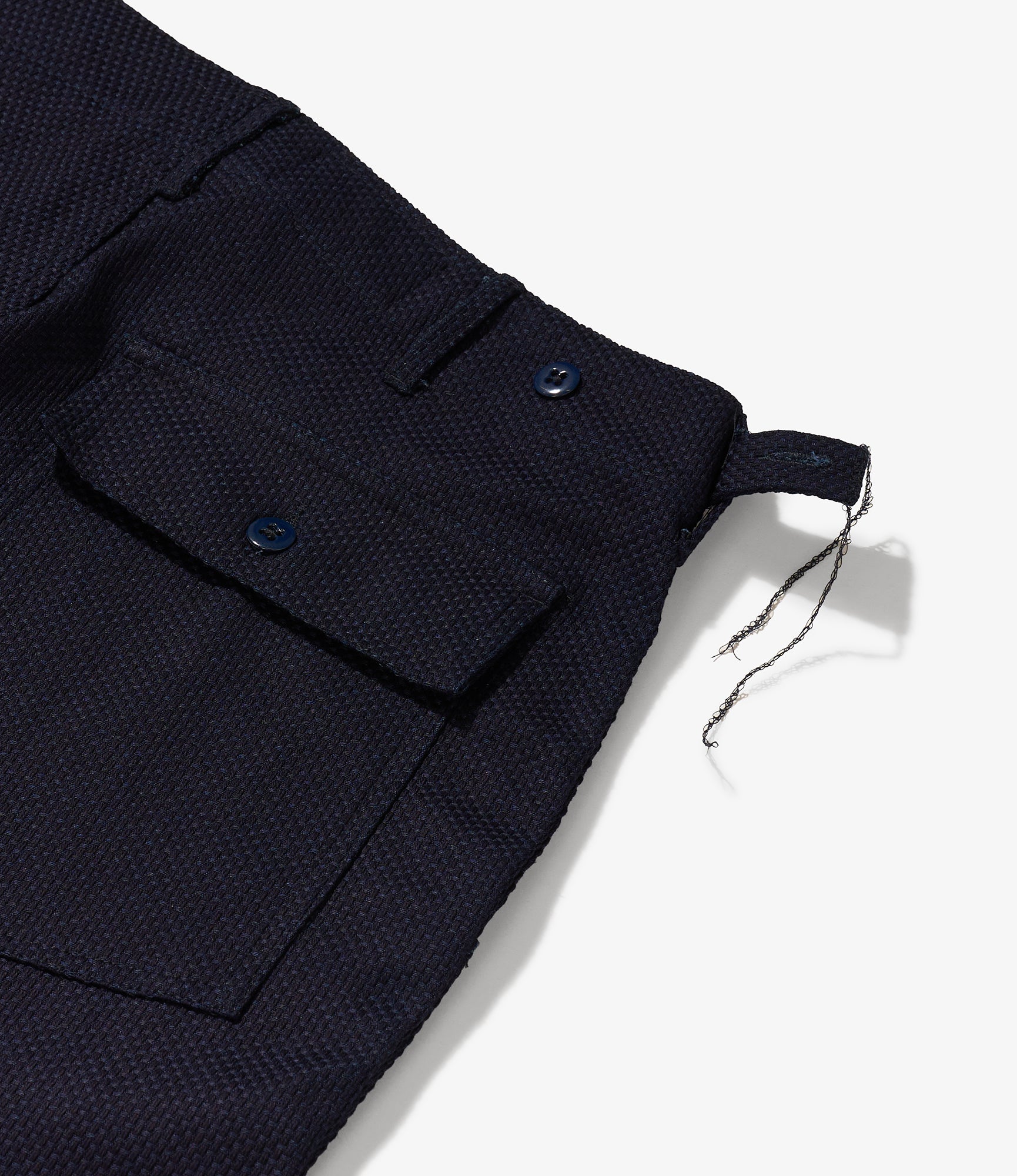 Fatigue Pant - Dk. Navy Cotton Heavy Basketweave