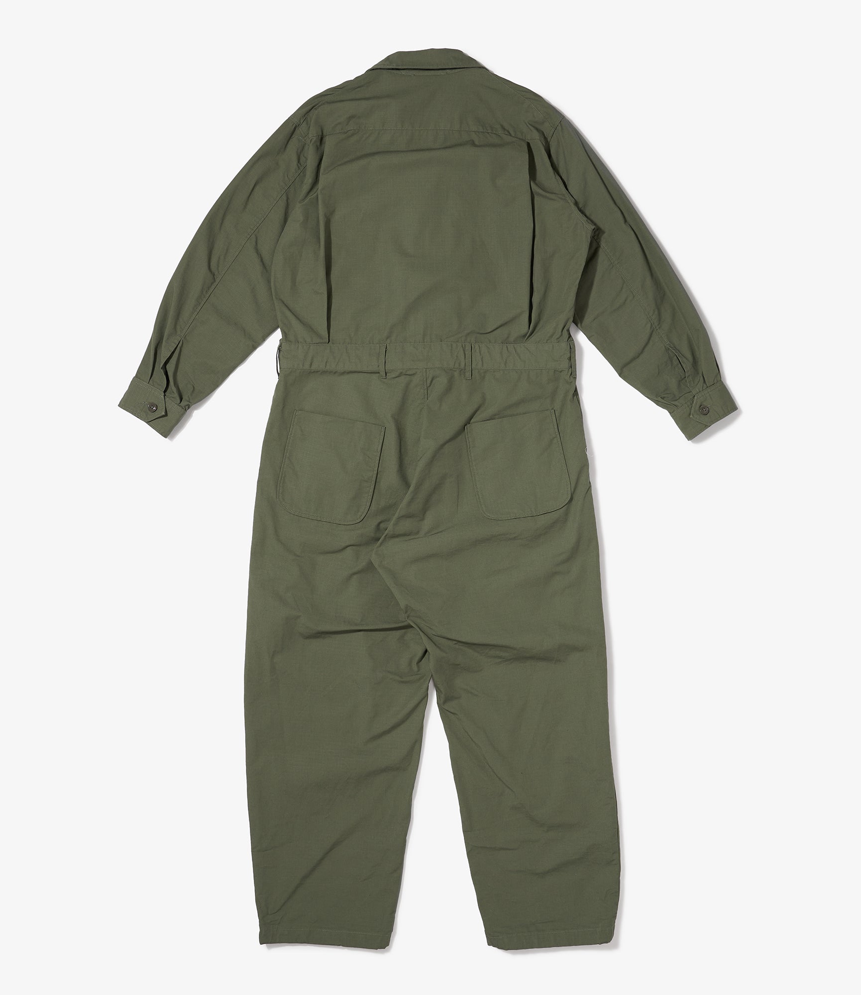 Siren Suit - Olive Cotton Ripstop