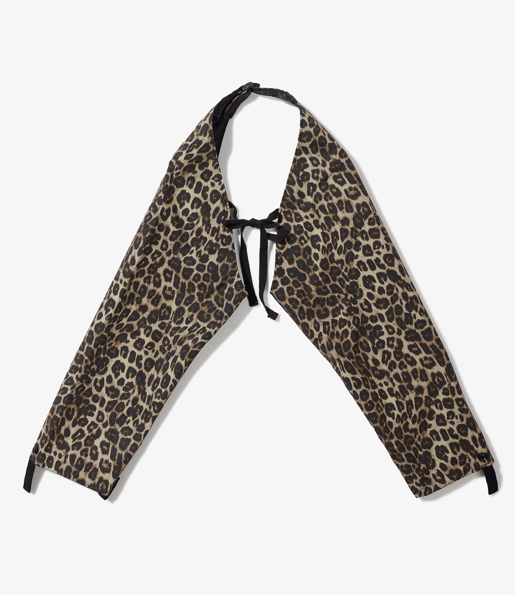 Sleeve Cape - Brown Nyco Leopard Print