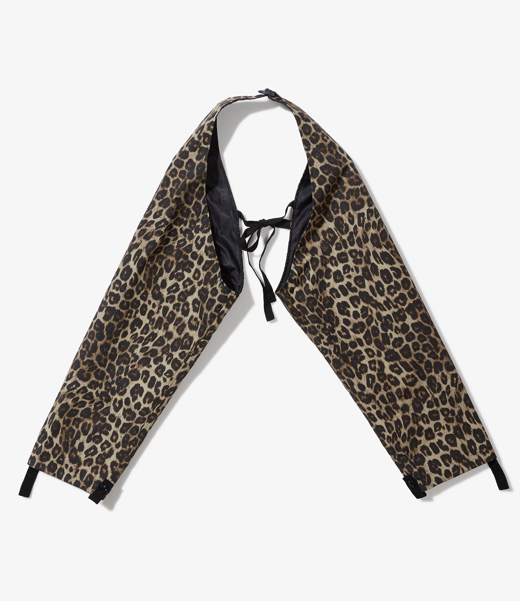 Sleeve Cape - Brown Nyco Leopard Print