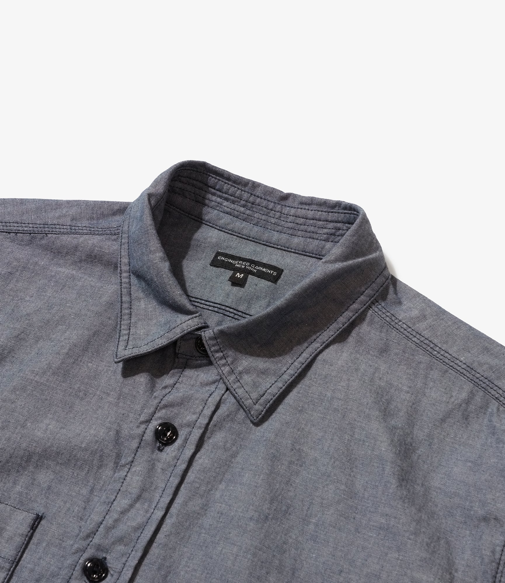 Work Shirt - Indigo Cotton Chambray