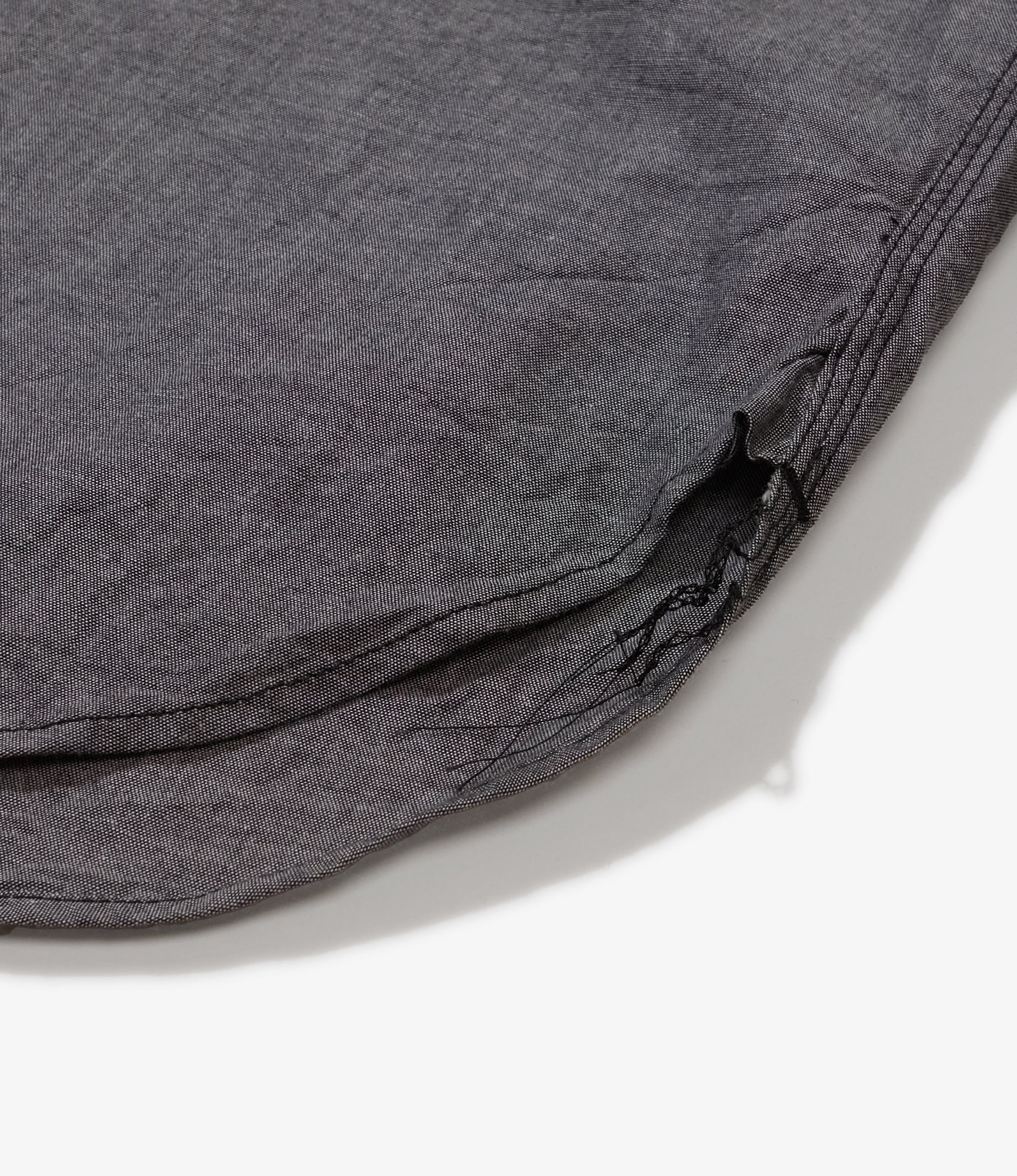 Work Shirt - Grey Cotton Chambray