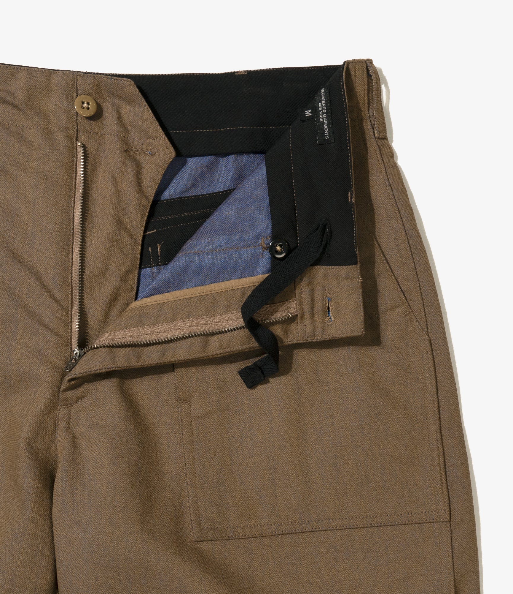 Fatigue Pant - Khaki/Blue PC Iridescent Heavy Twill