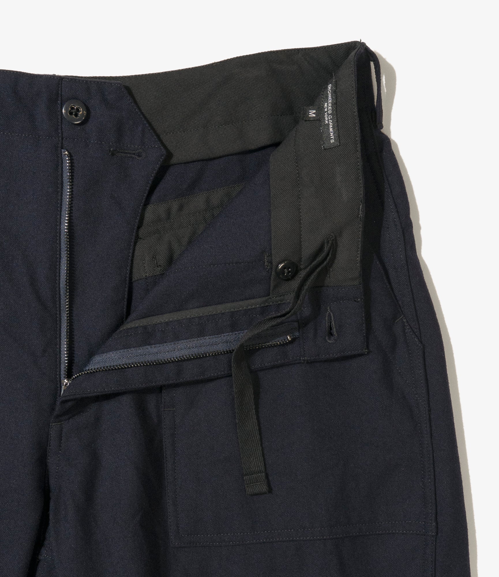 Fatigue Pant - Dark Navy Wool Uniform Serge