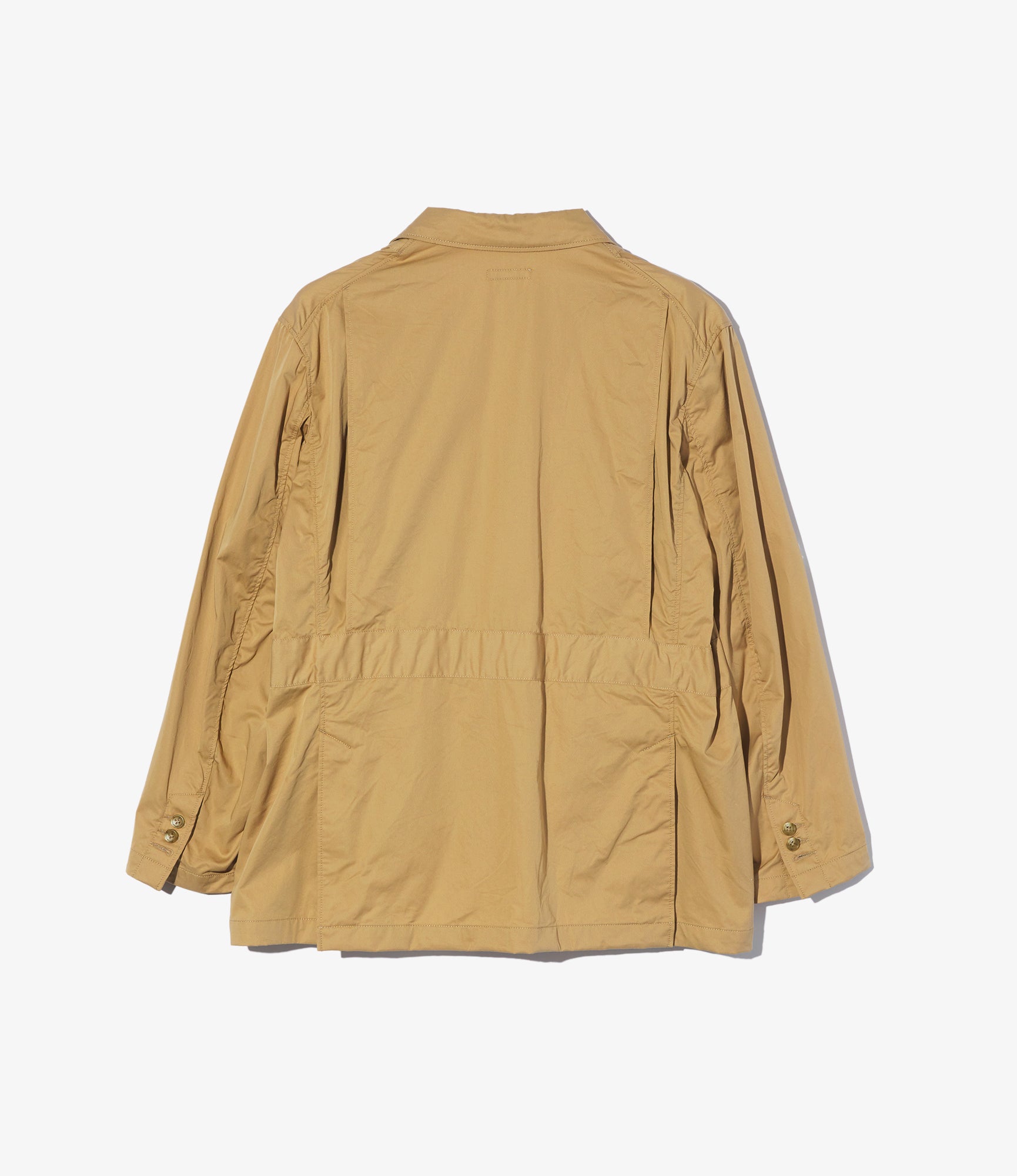 Folk Jacket - Khaki Cotton Superfine Poplin