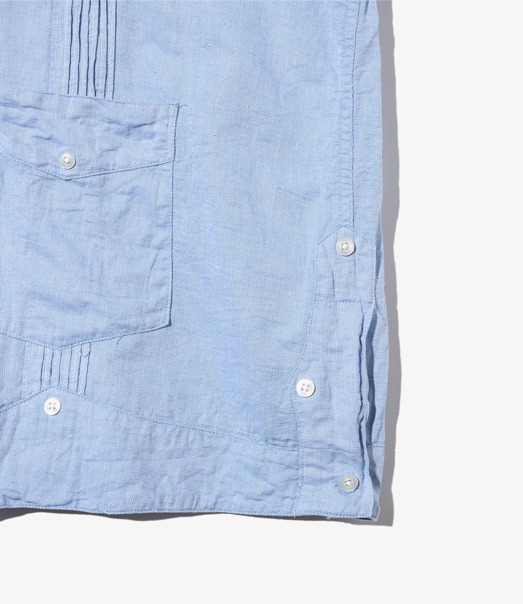 Guayabera Shirt - Lt. Blue CL Solid