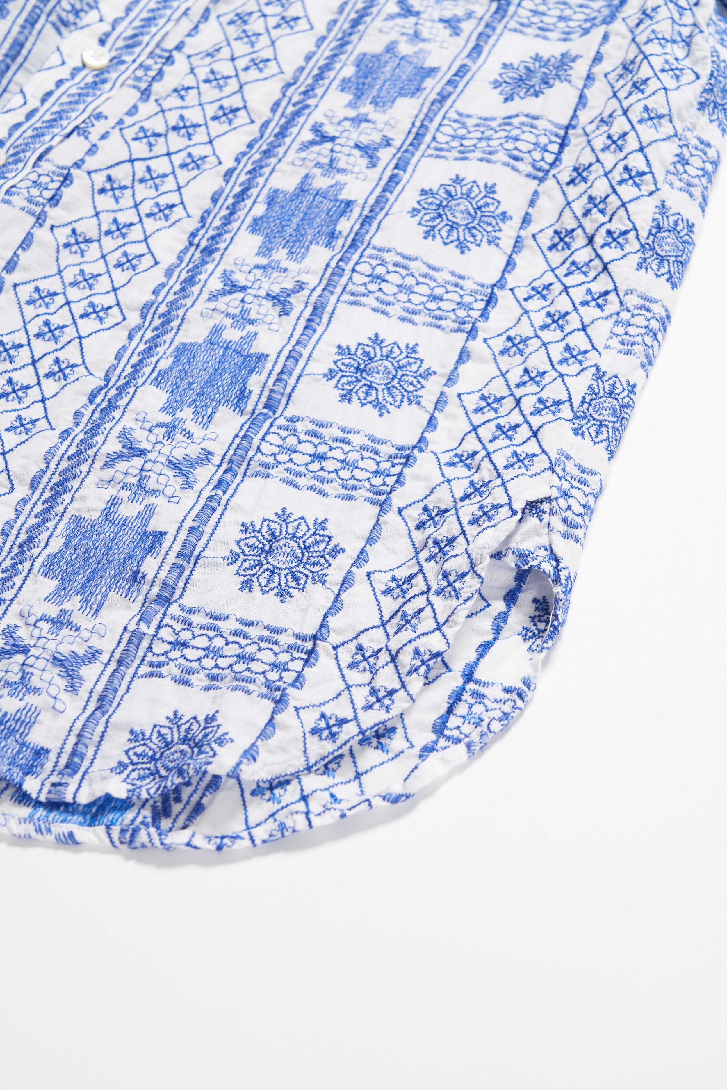 19 Century BD Shirt - Blue / White CP Embroidery