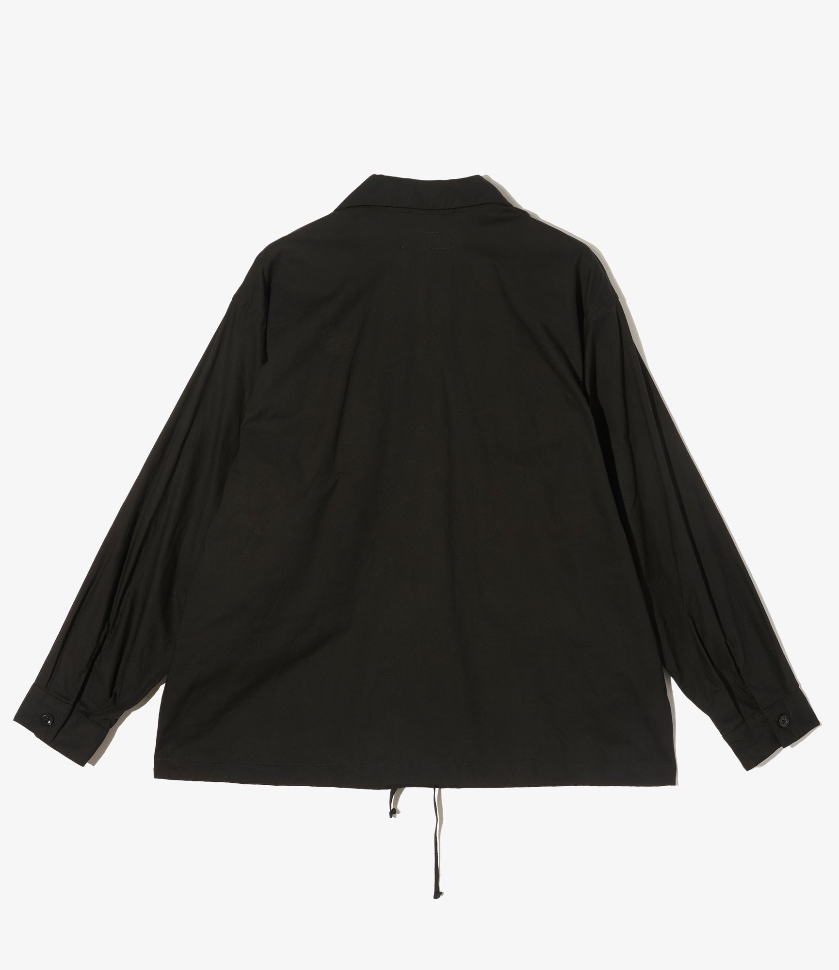 Jumper Shirt - Black Kona Cotton