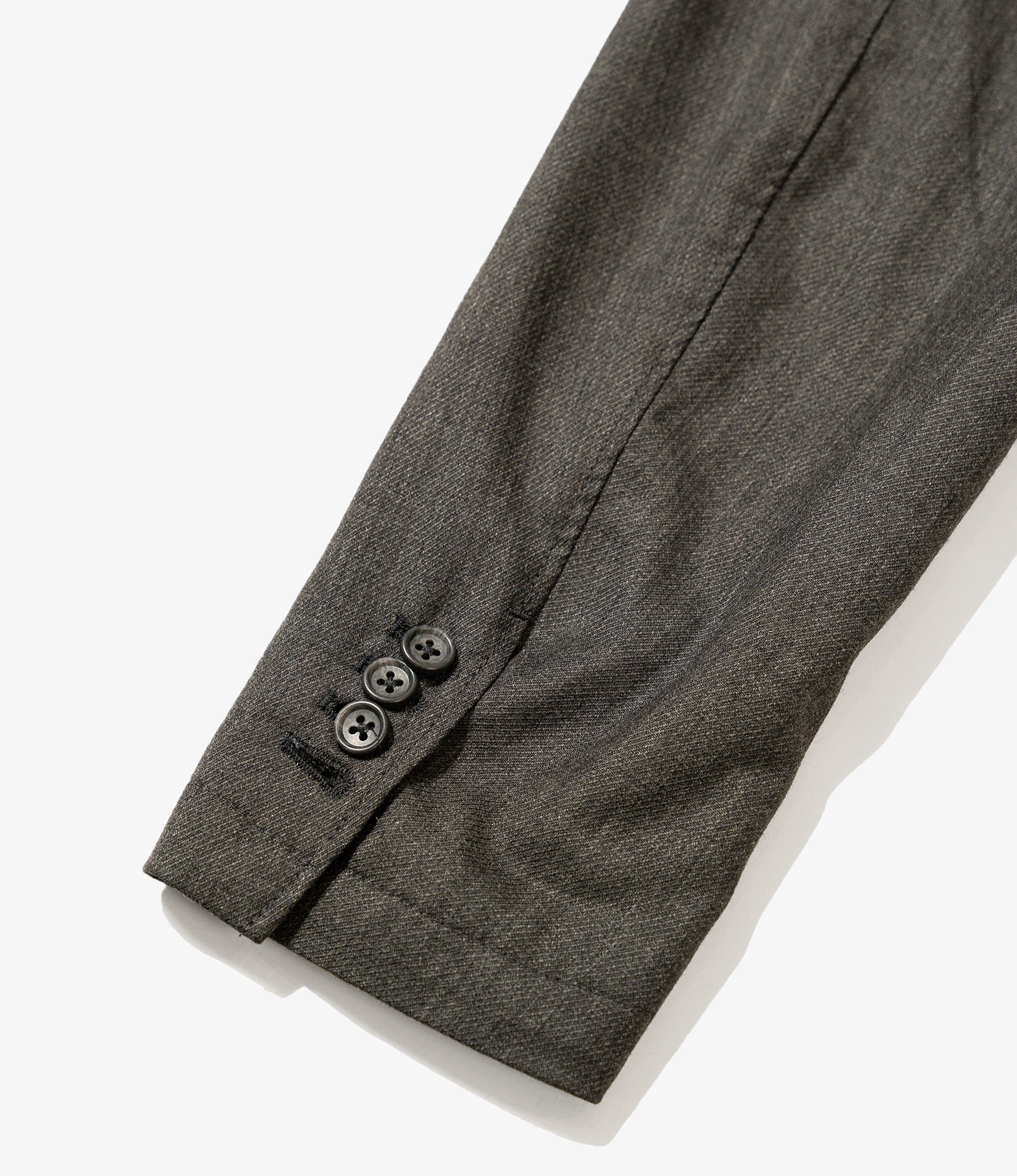 Andover Jacket - Charcoal Worsted Wool Gabardine