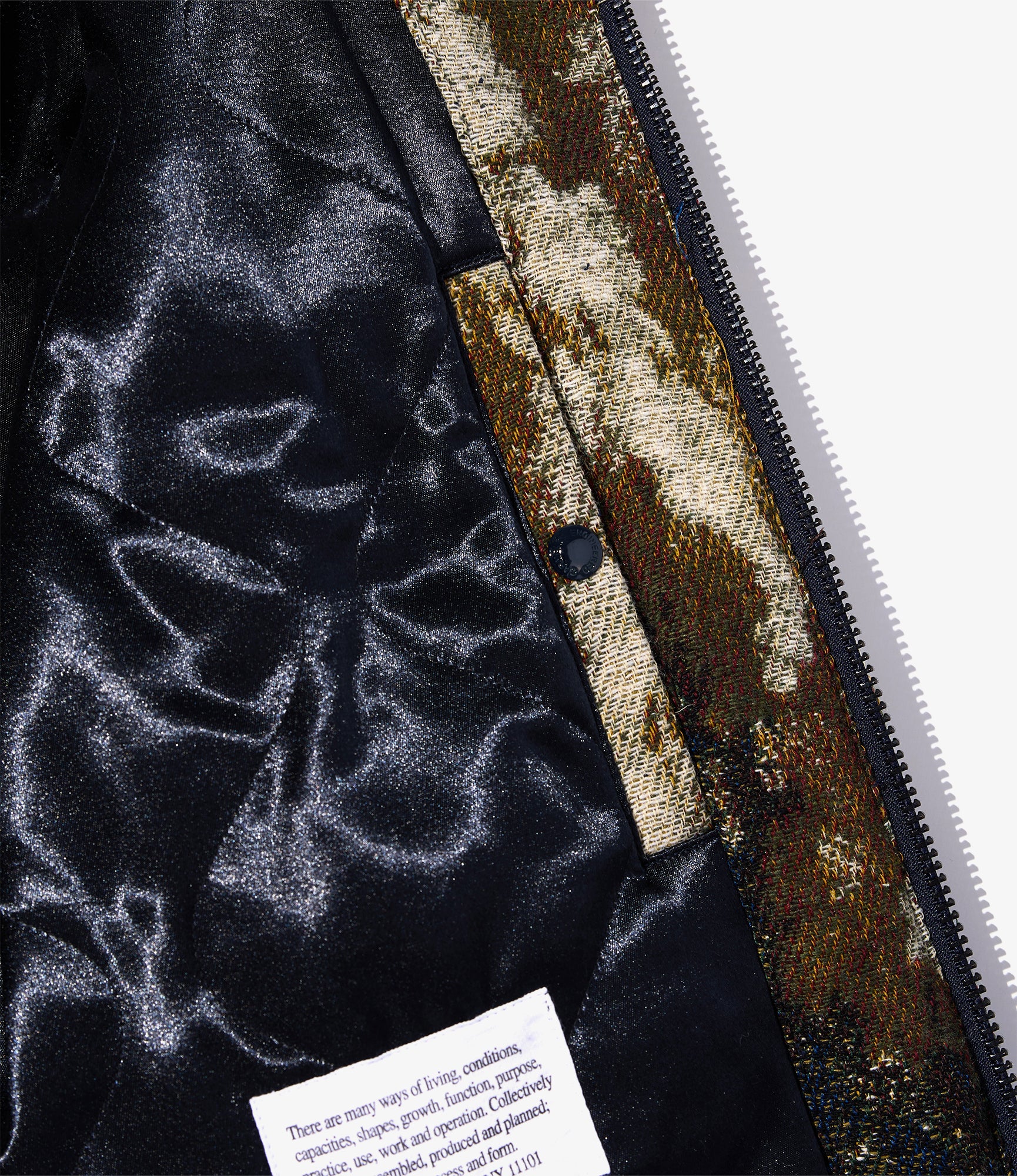 LL Jacket - Olive/Navy Forest Camo Jq.