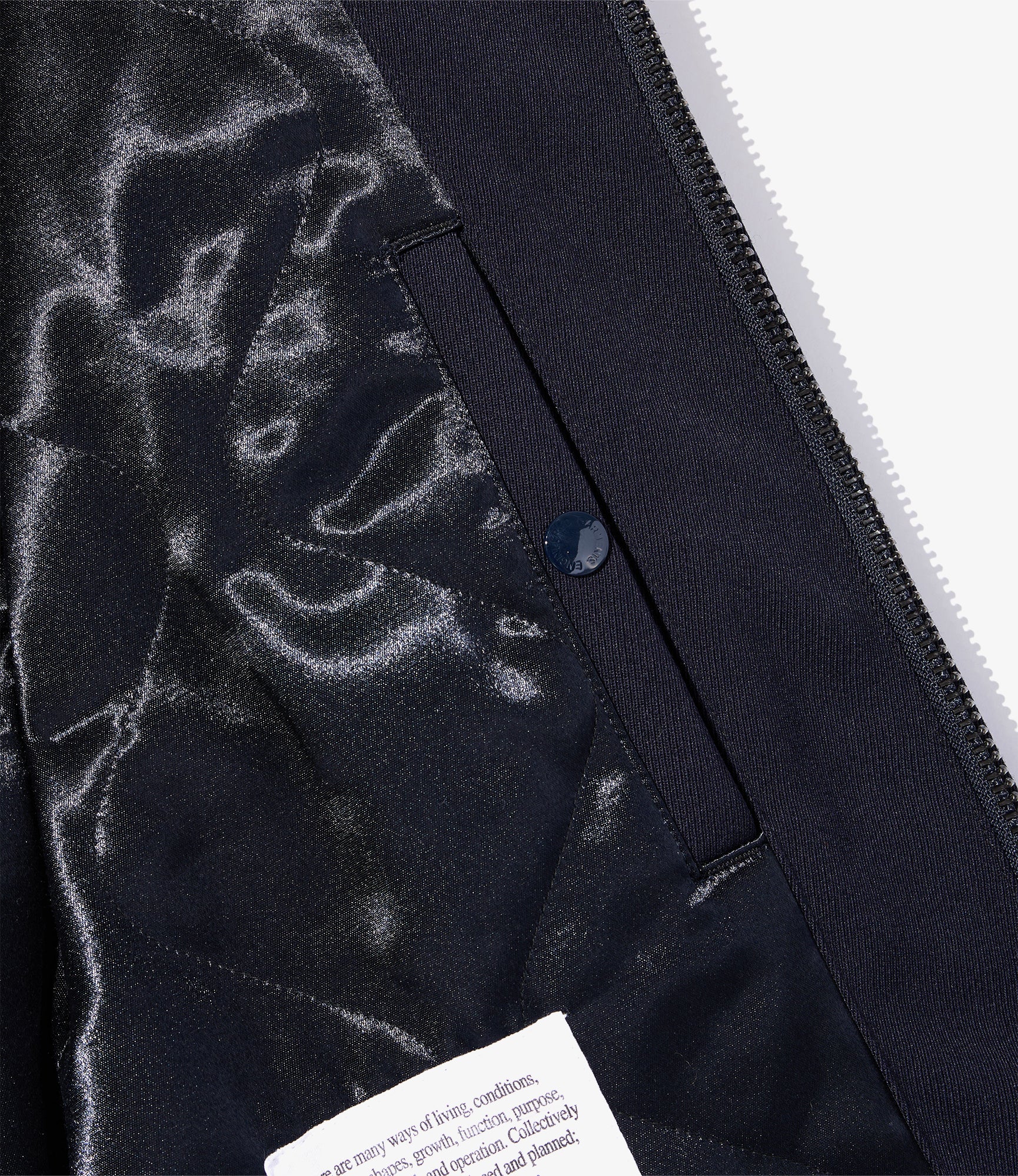 LL Jacket - Dk. Navy Heavy Wool Elastique