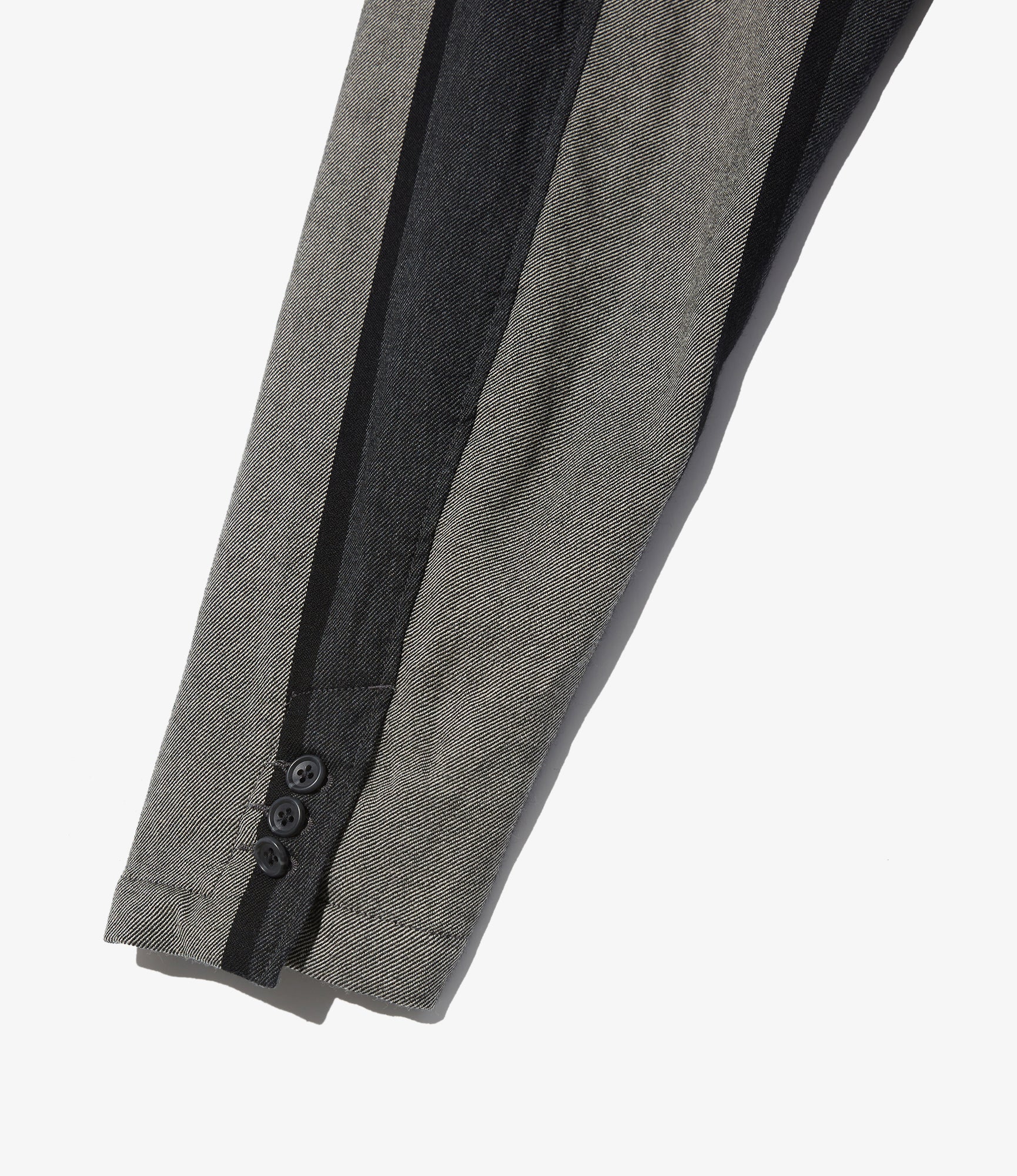 Loiter Jacket - Multi Color Wide Stripe Worsted Wool