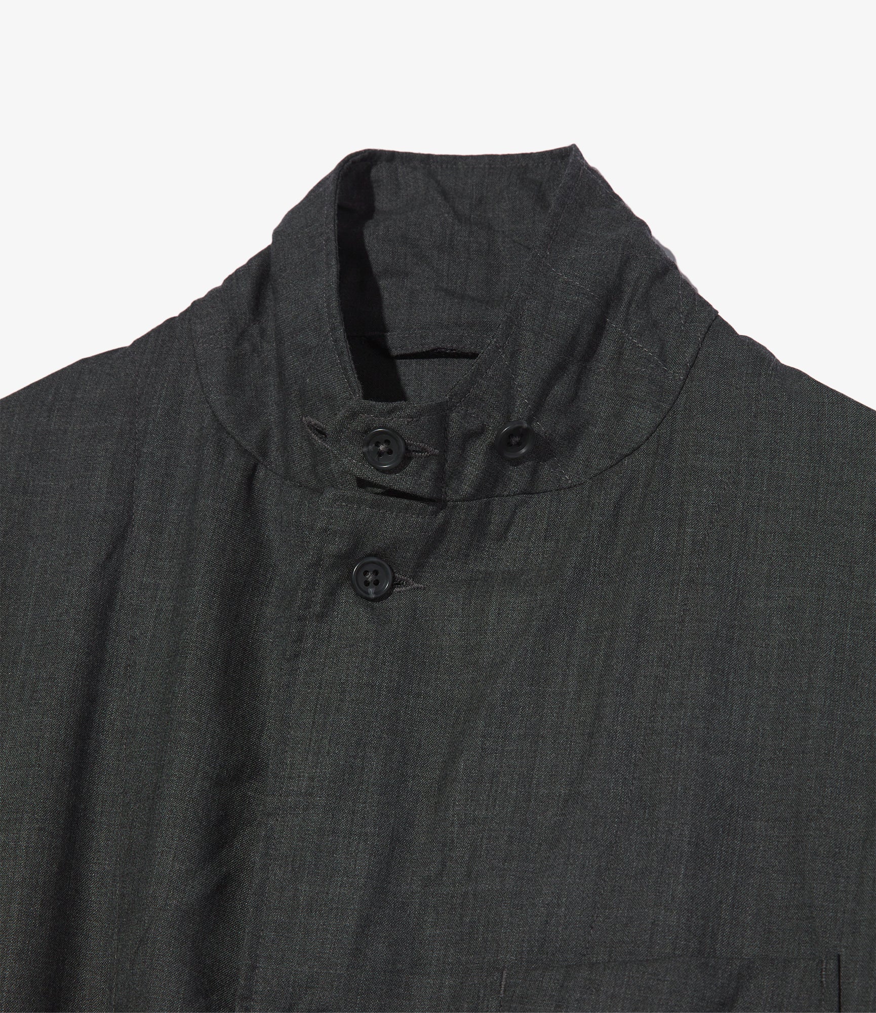 Loiter Jacket - Charcoal Tropical Wool