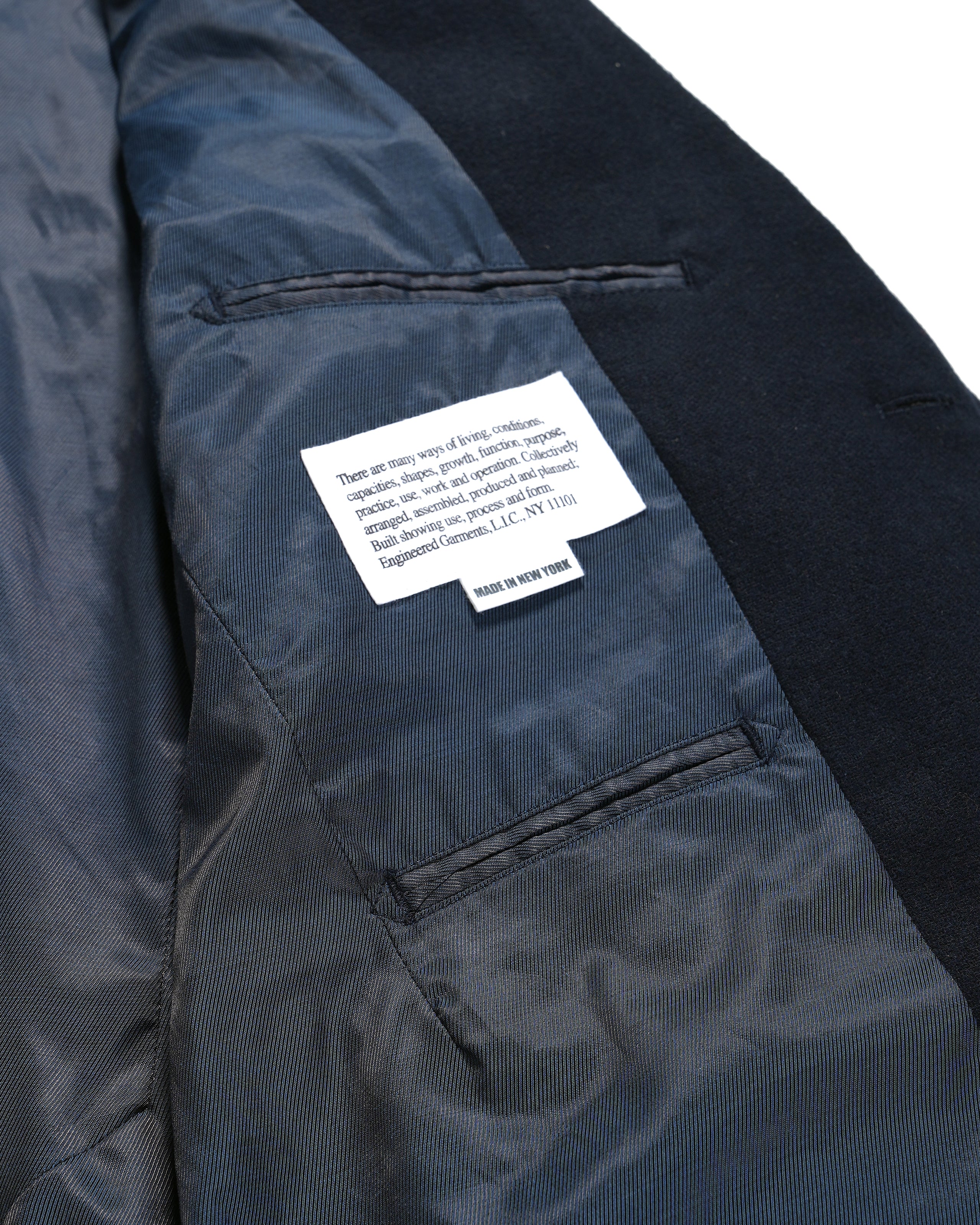 Andover Jacket - Dark Navy Wool Uniform Serge