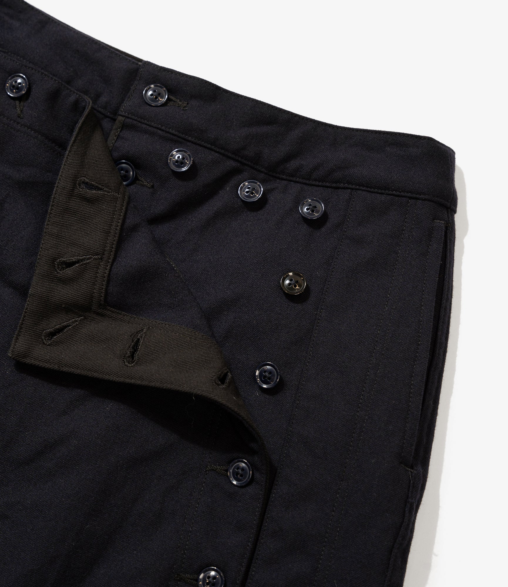 Sailor Skirt - Dark Navy Wool Uniform Serge