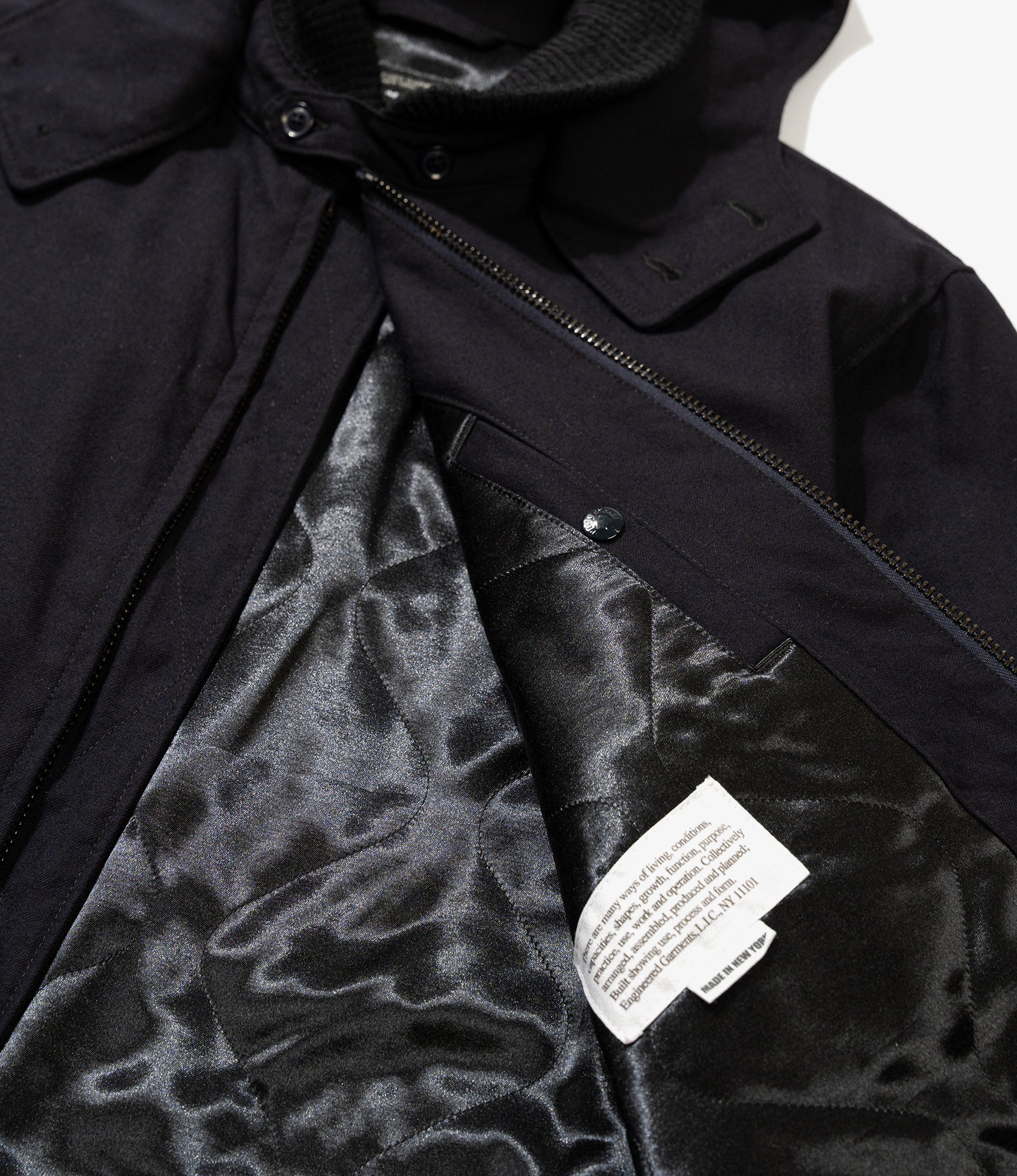 LL Jacket - Dark Navy Wool Uniform Serge