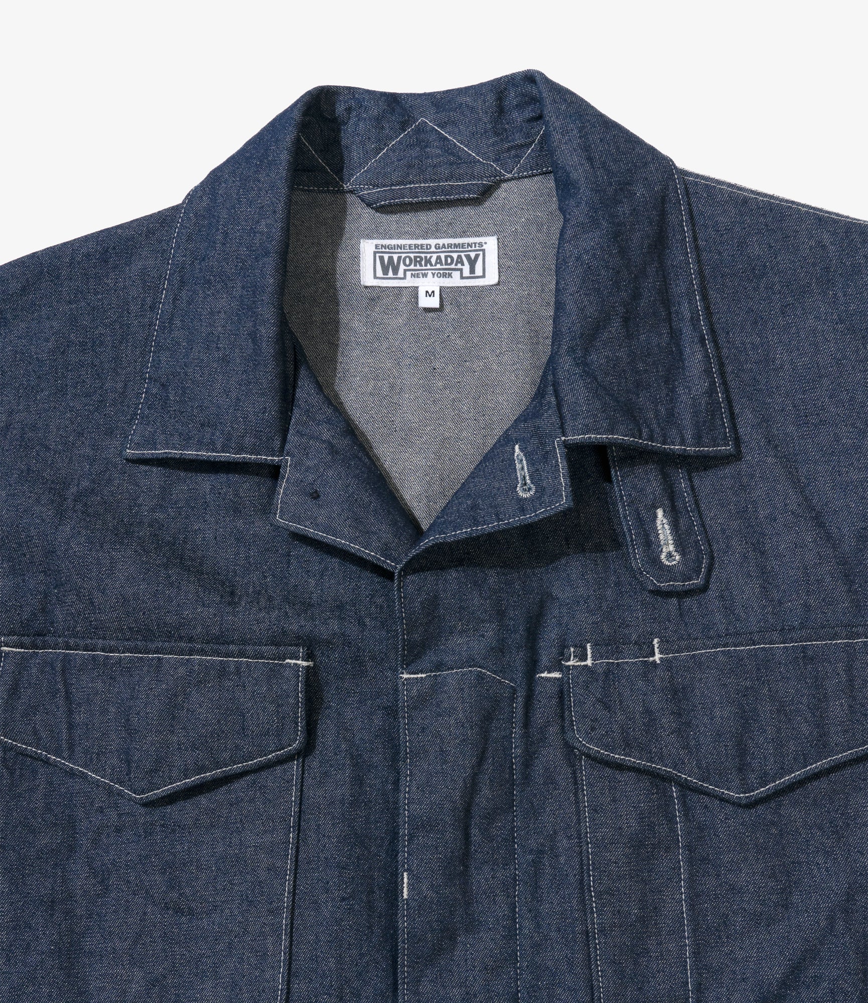 MC Shirt Jacket - Indigo industrial 8oz Denim