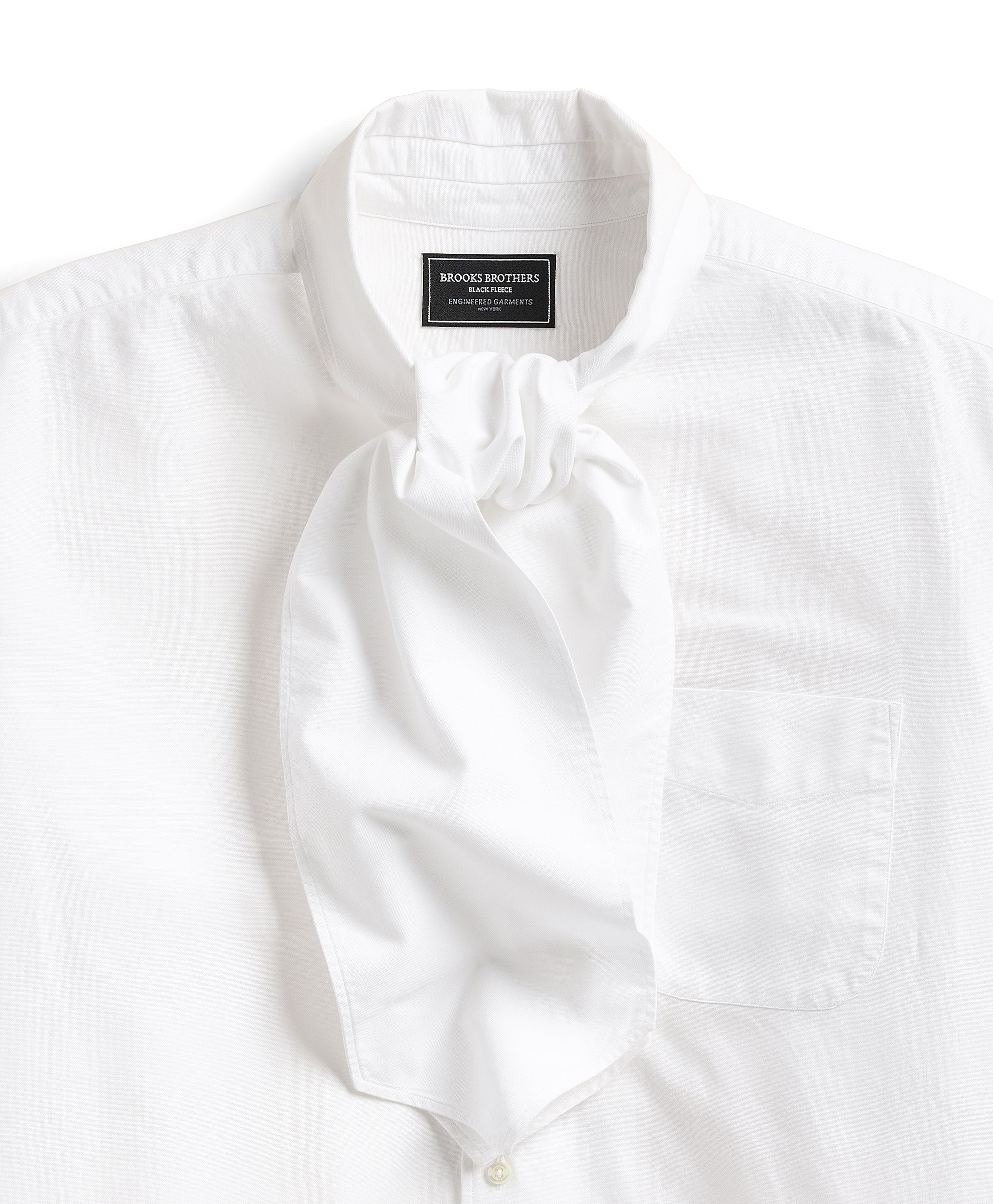 Engineered Garments x Brooks Brothers - Oversized Ascot Shirt - White Oxford