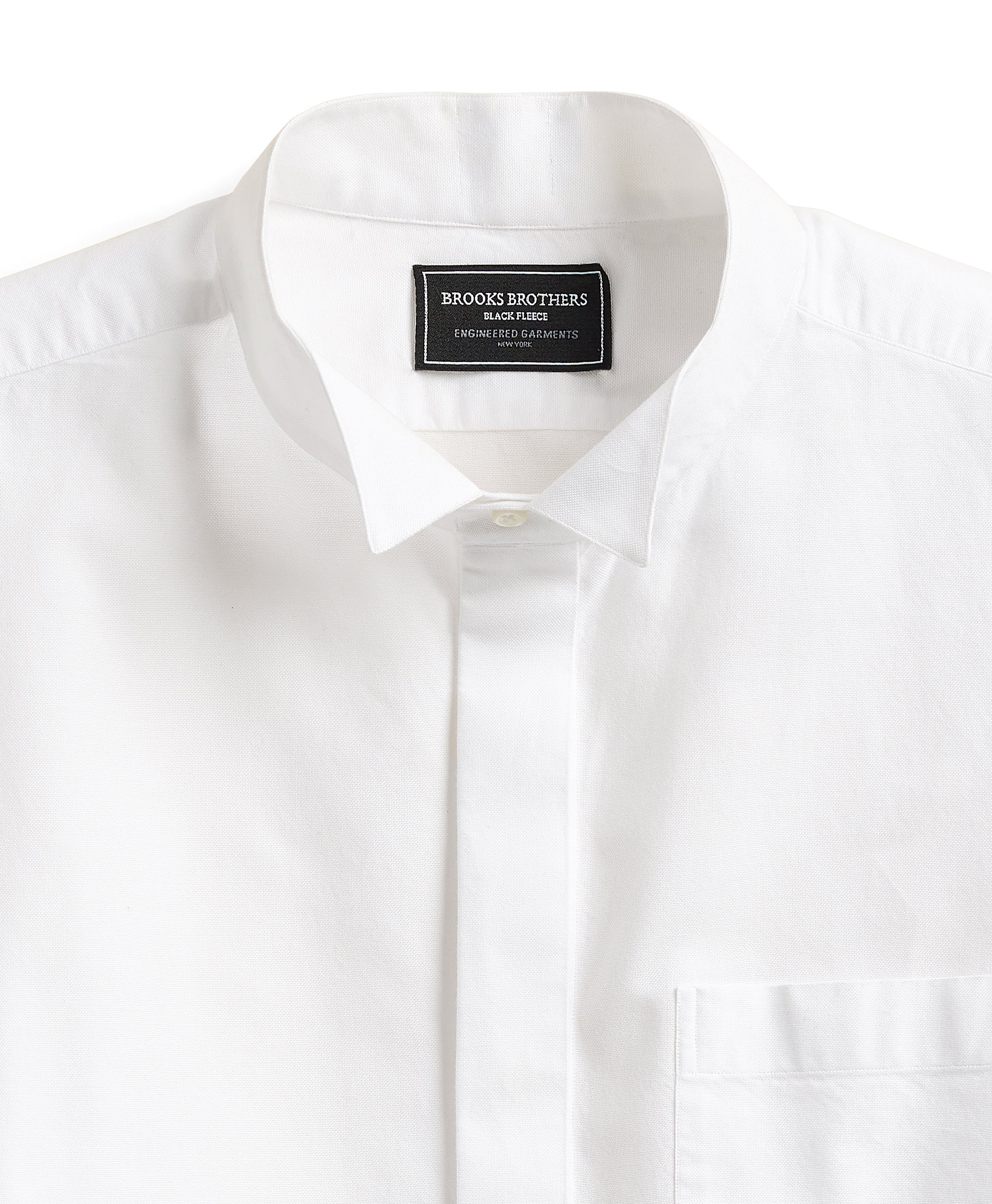 Engineered Garments x Brooks Brothers - Oversized Wing Collar Shirt - White Oxford