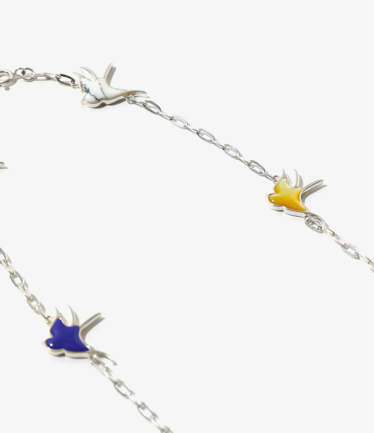 Swallow Motif Necklace - Crazy