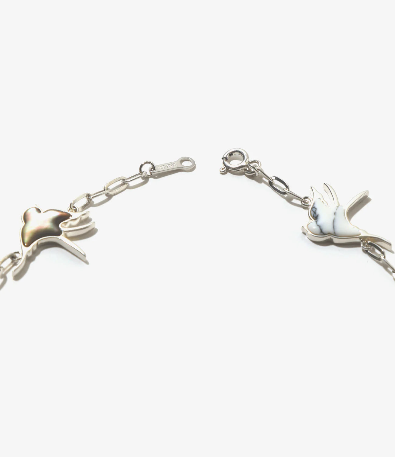 Swallow Motif Necklace - Crazy