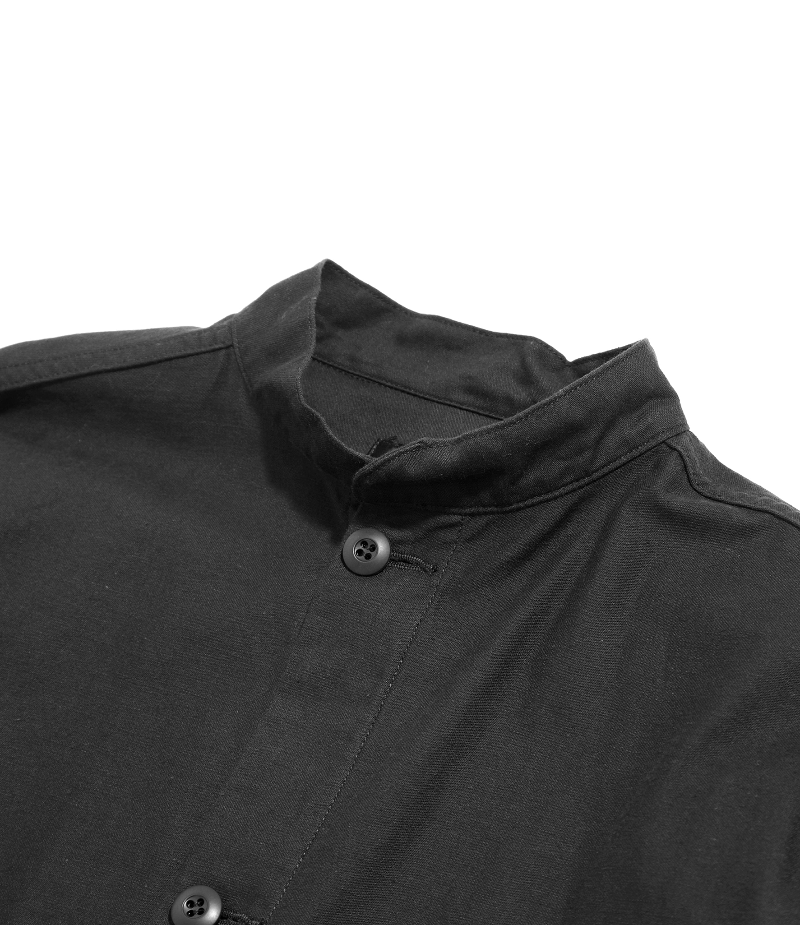 S.C. Army Shirt - Black - Back Sateen