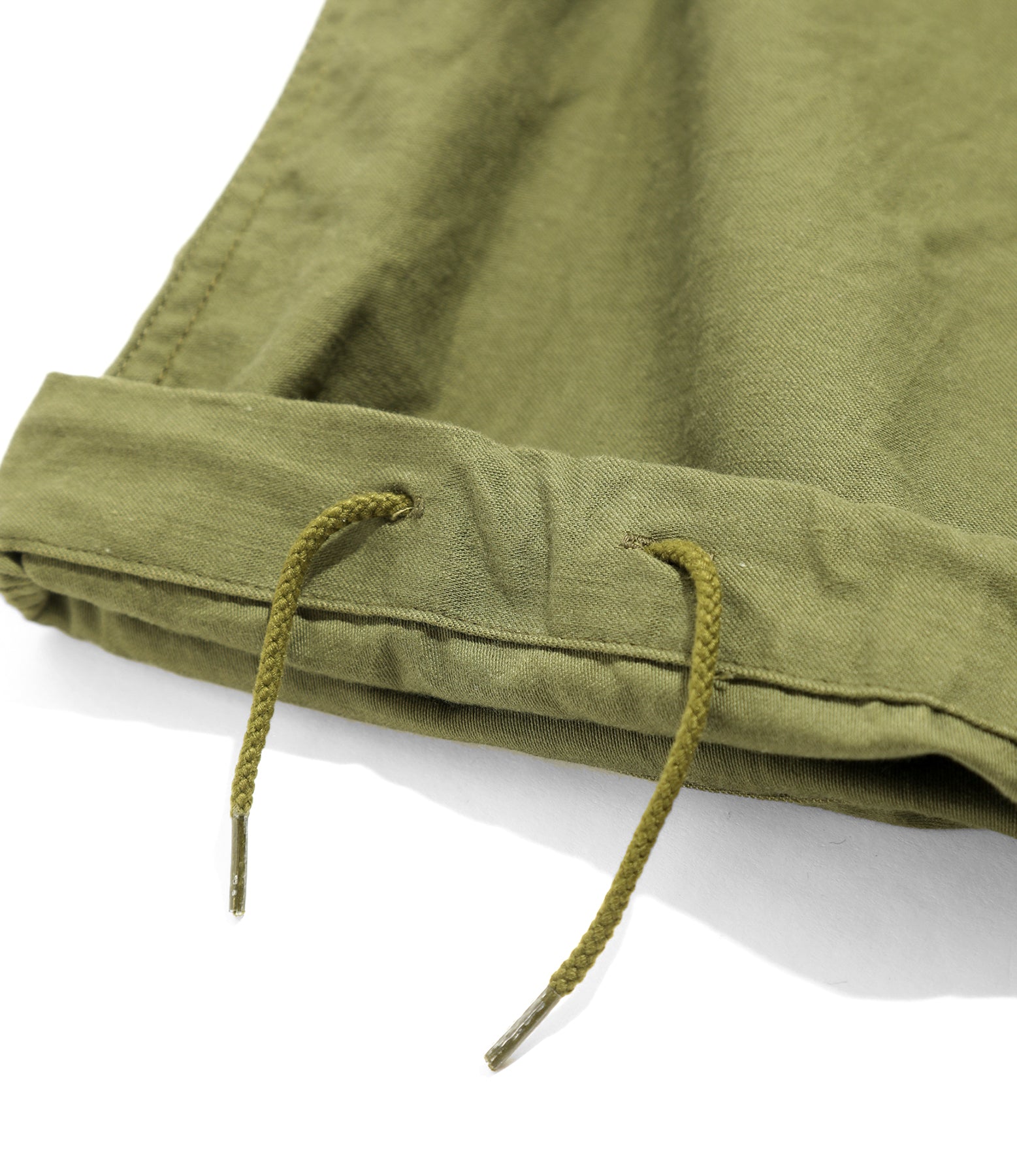 String Fatigue Pant - Olive - Back Sateen