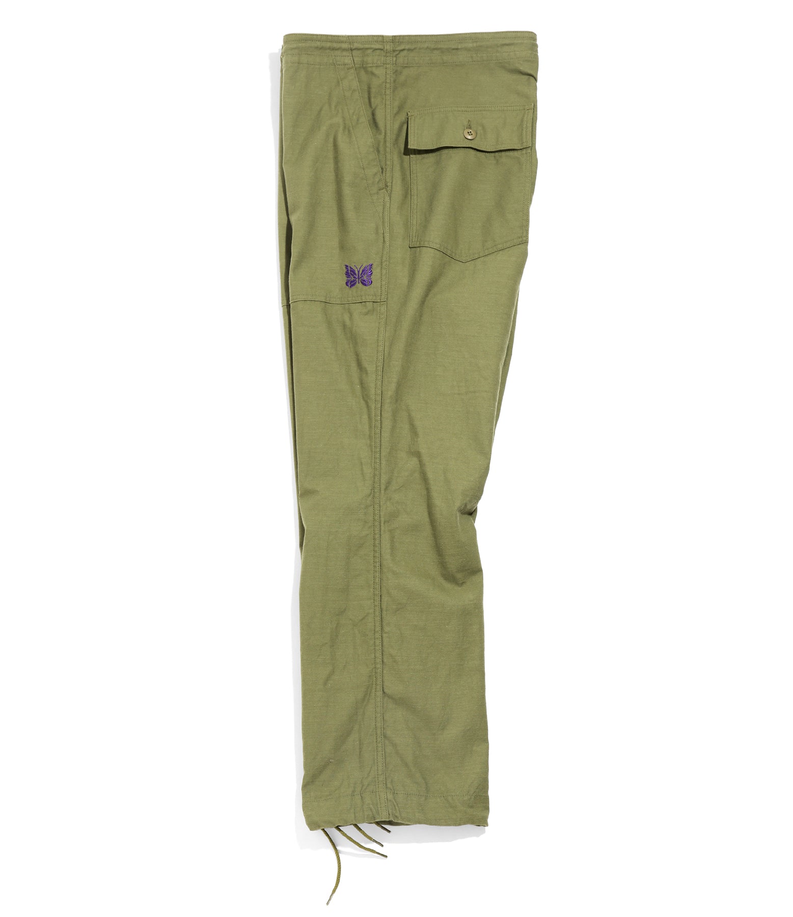 String Fatigue Pant - Olive - Back Sateen