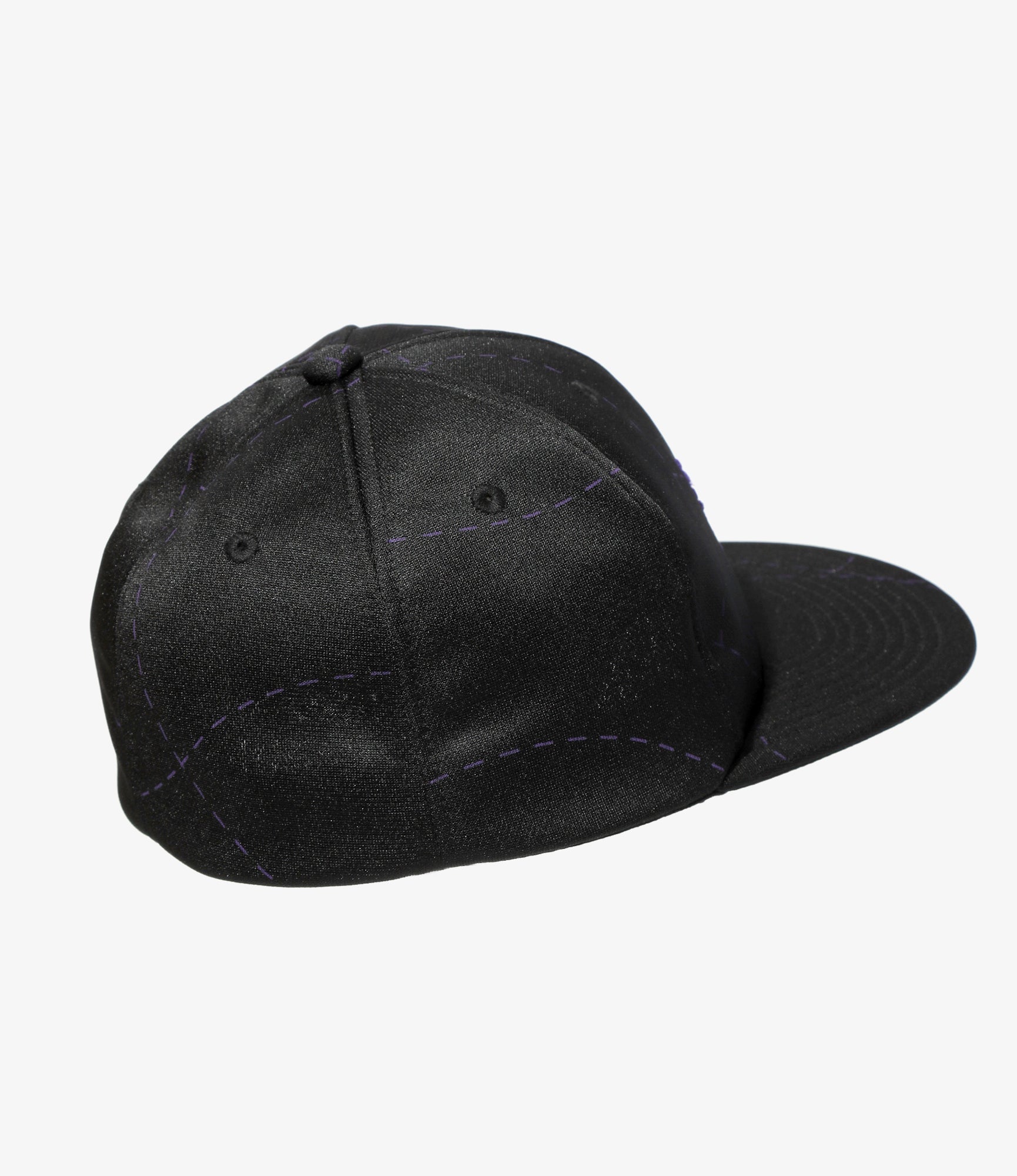 Needles x DC York Smooth - / | - Nepenthes Printed Shoes New Poly Baseball Cap - Black