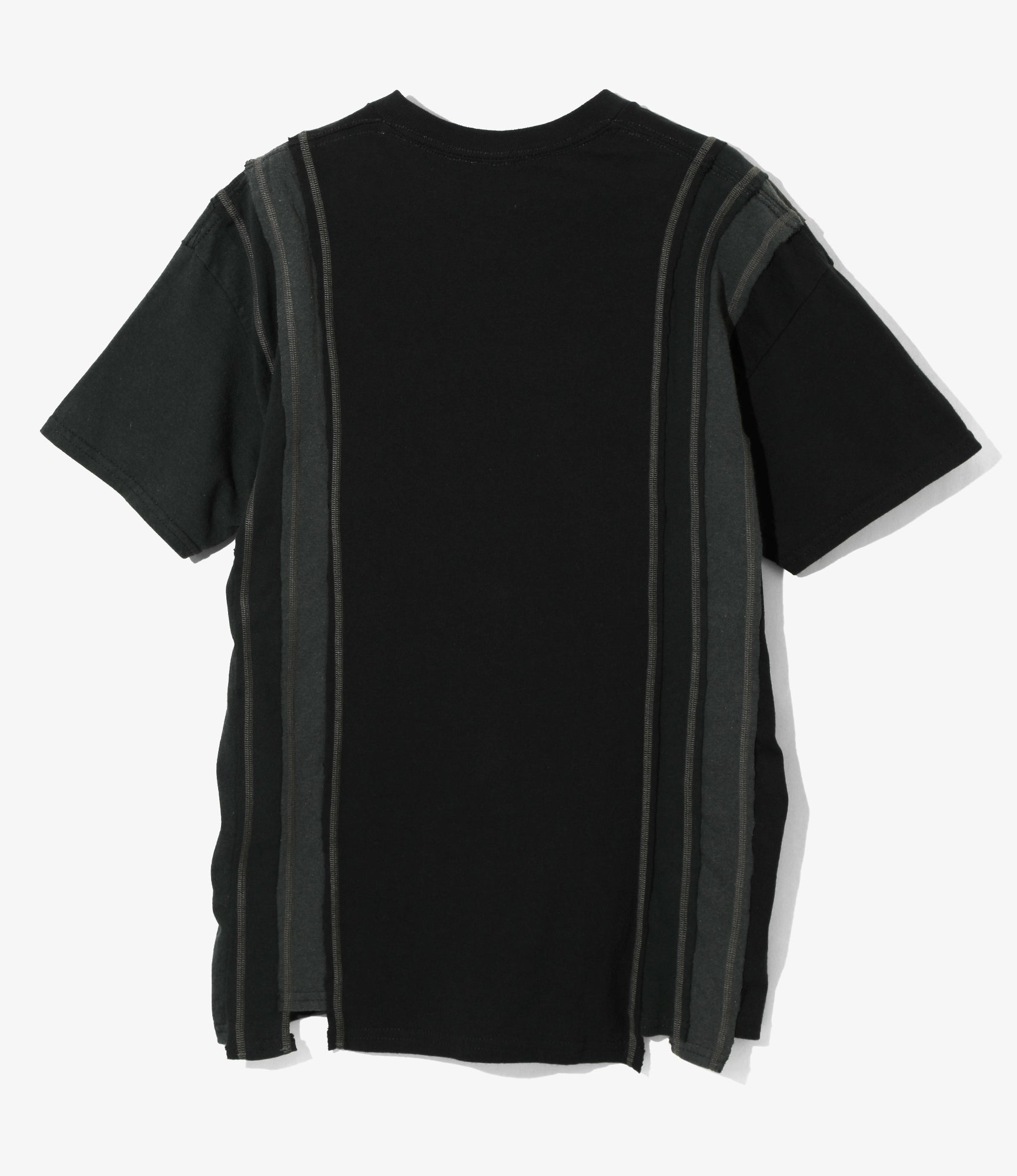 Needles x DC Shoes - 7 Cuts S/S Tee - Black - Solid / Fade