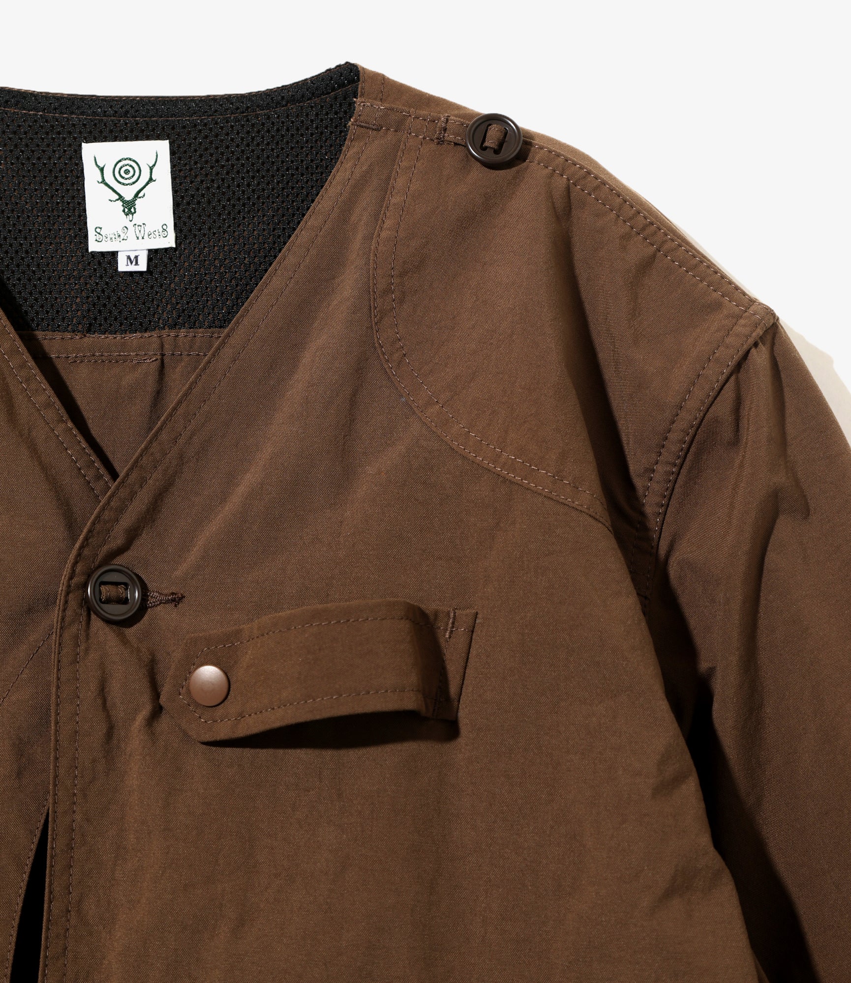 Tenkara Jacket - Brown - Nylon Oxford