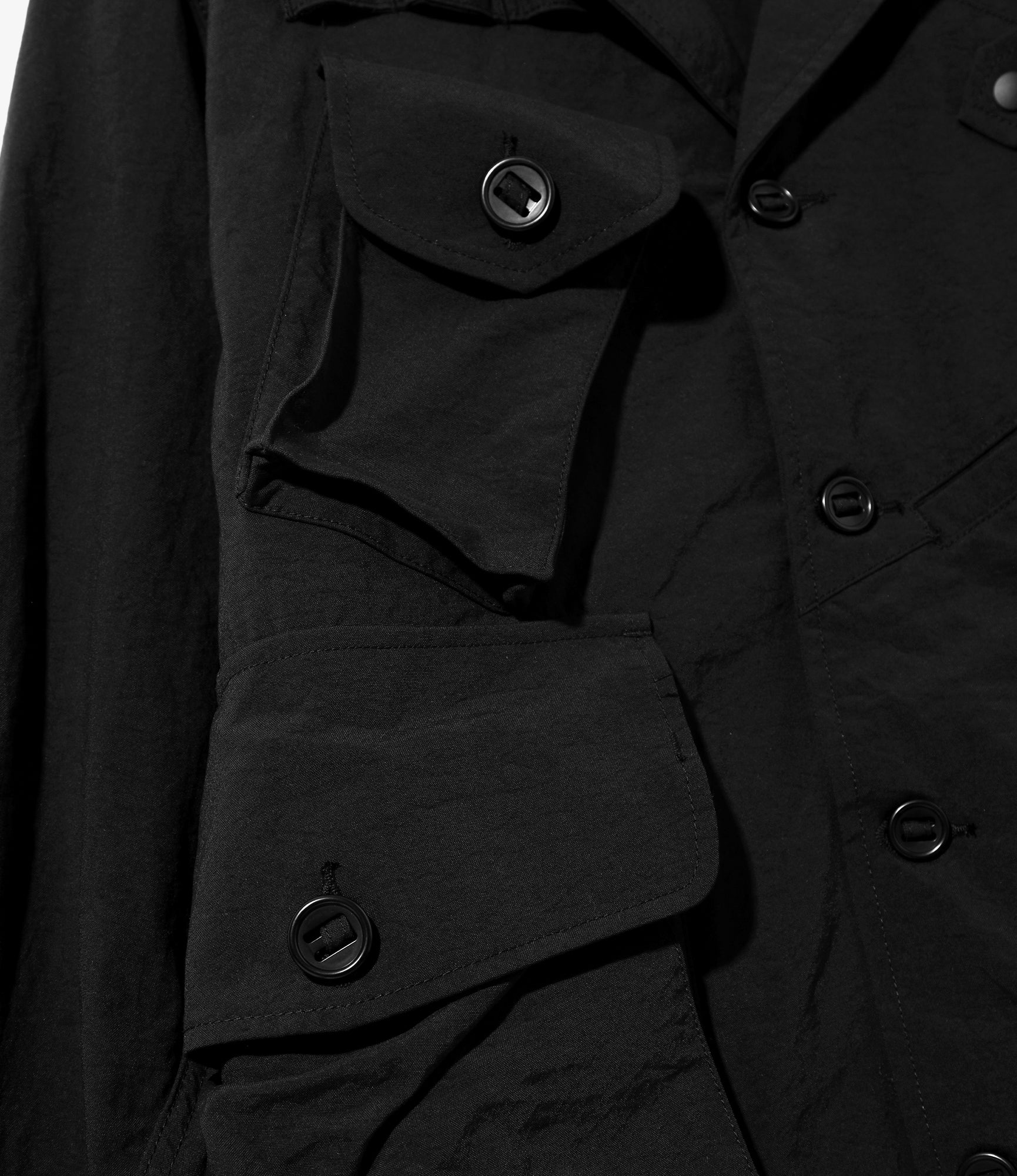 Tenkara Shirt - Black - Nylon Oxford