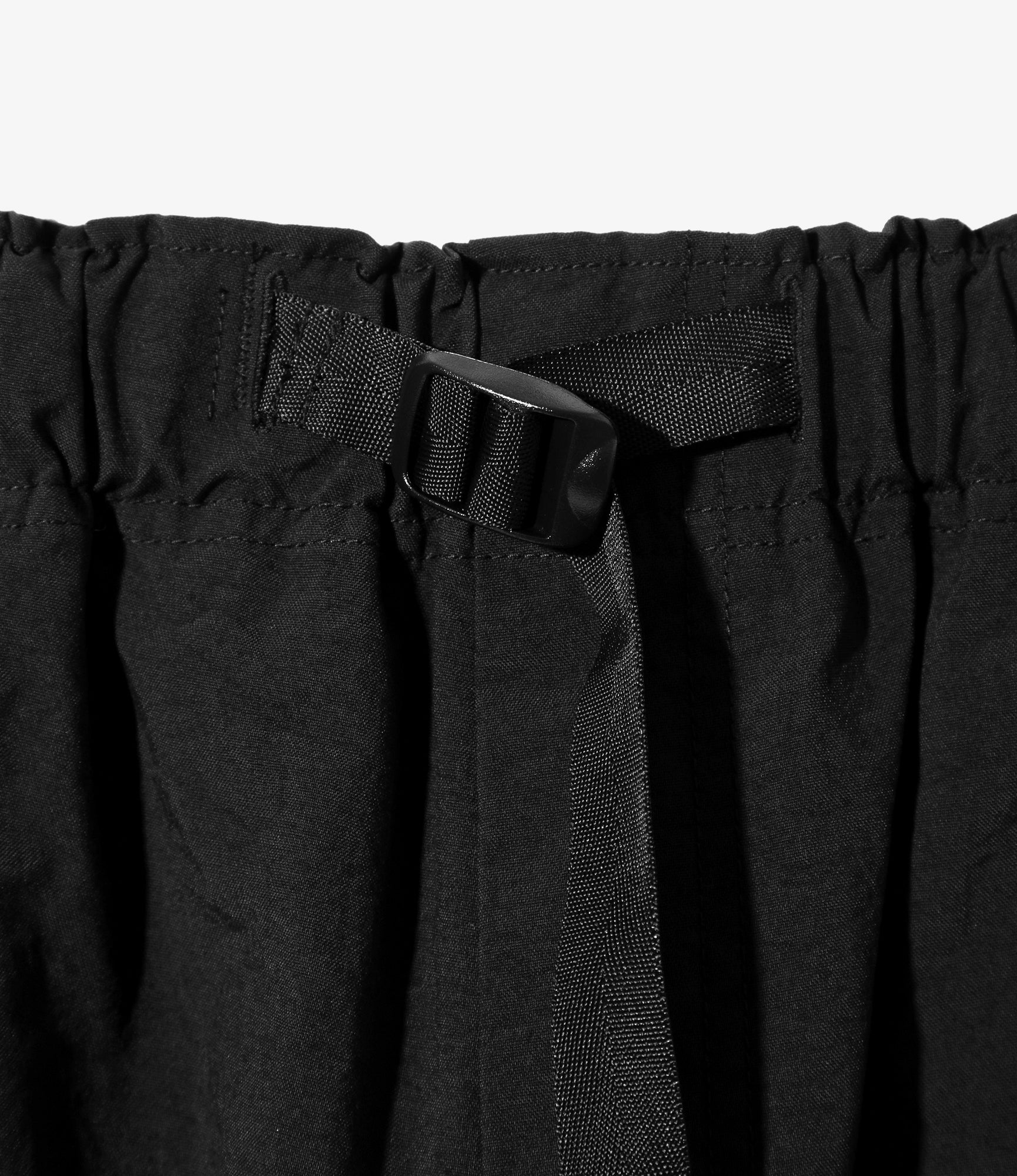 Belted C.S. Pant - Black - Nylon Oxford