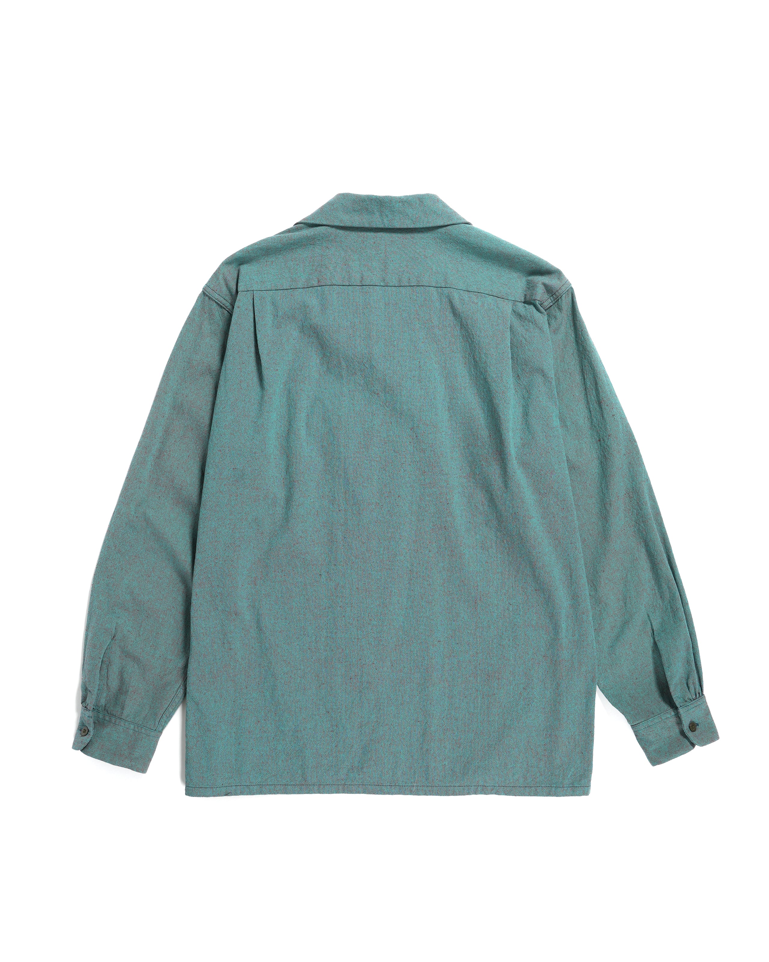 Classic Shirt - Jade Cotton Iridescent Oxford